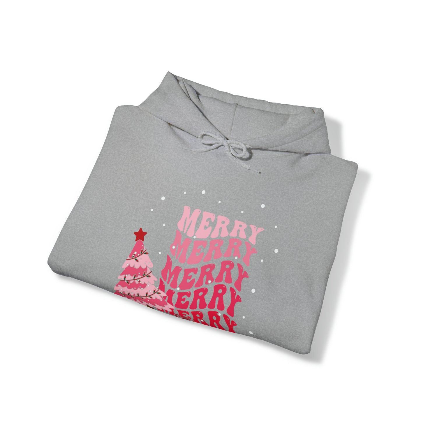 Festive AF hoodie blue Merry Bright Christmas Sweatshirt for Women Men Christmas Sweater Holiday Christmas gift for her gift for him