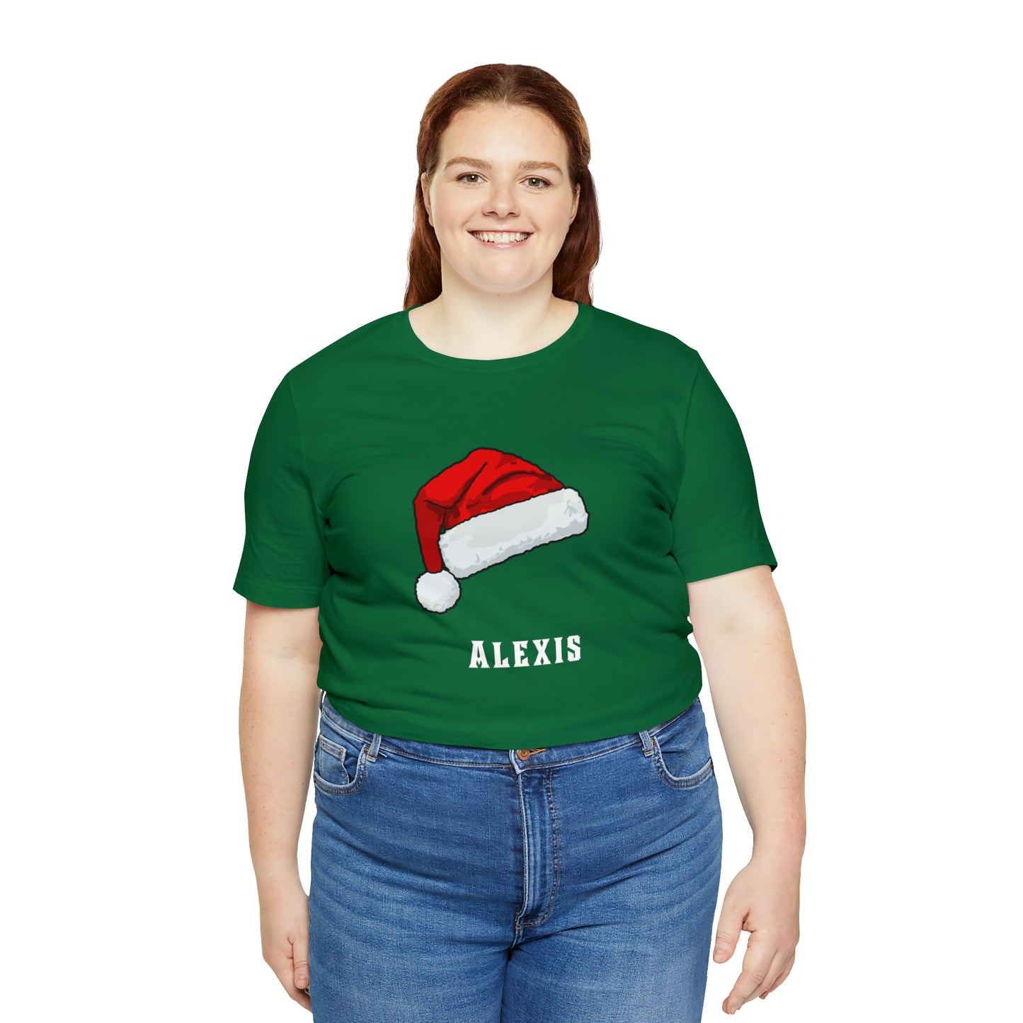 Matching Family Christmas Shirts, Santa claus Hat family tshirts Family Christmas Shirt, Matching Xmas Tees Custom Christmas T shirt photos
