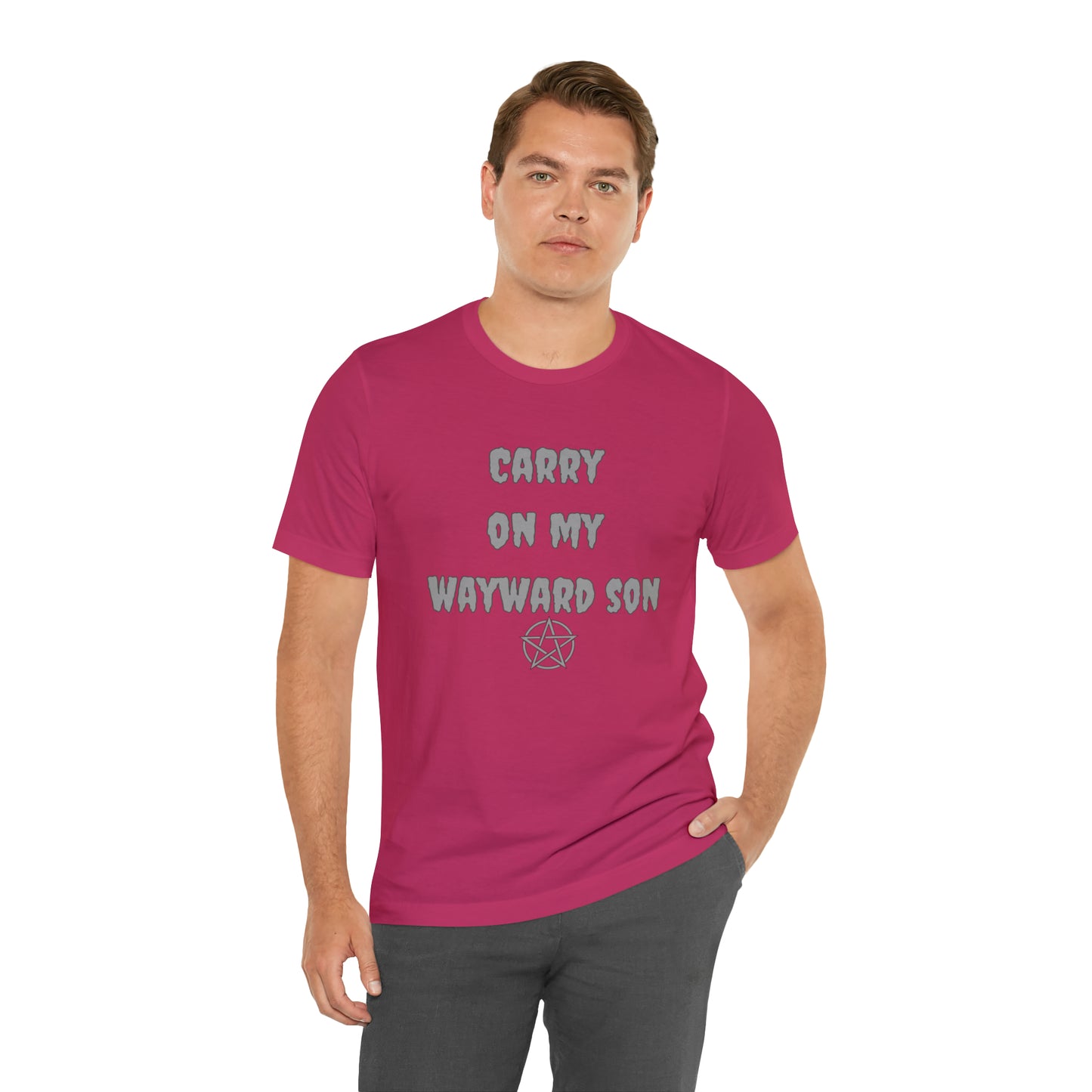 Supernatural shirts Carry on my wayward son gift shirts, Father's day gifts,gift for Dad vacation shirt, best friend, Christmas gift