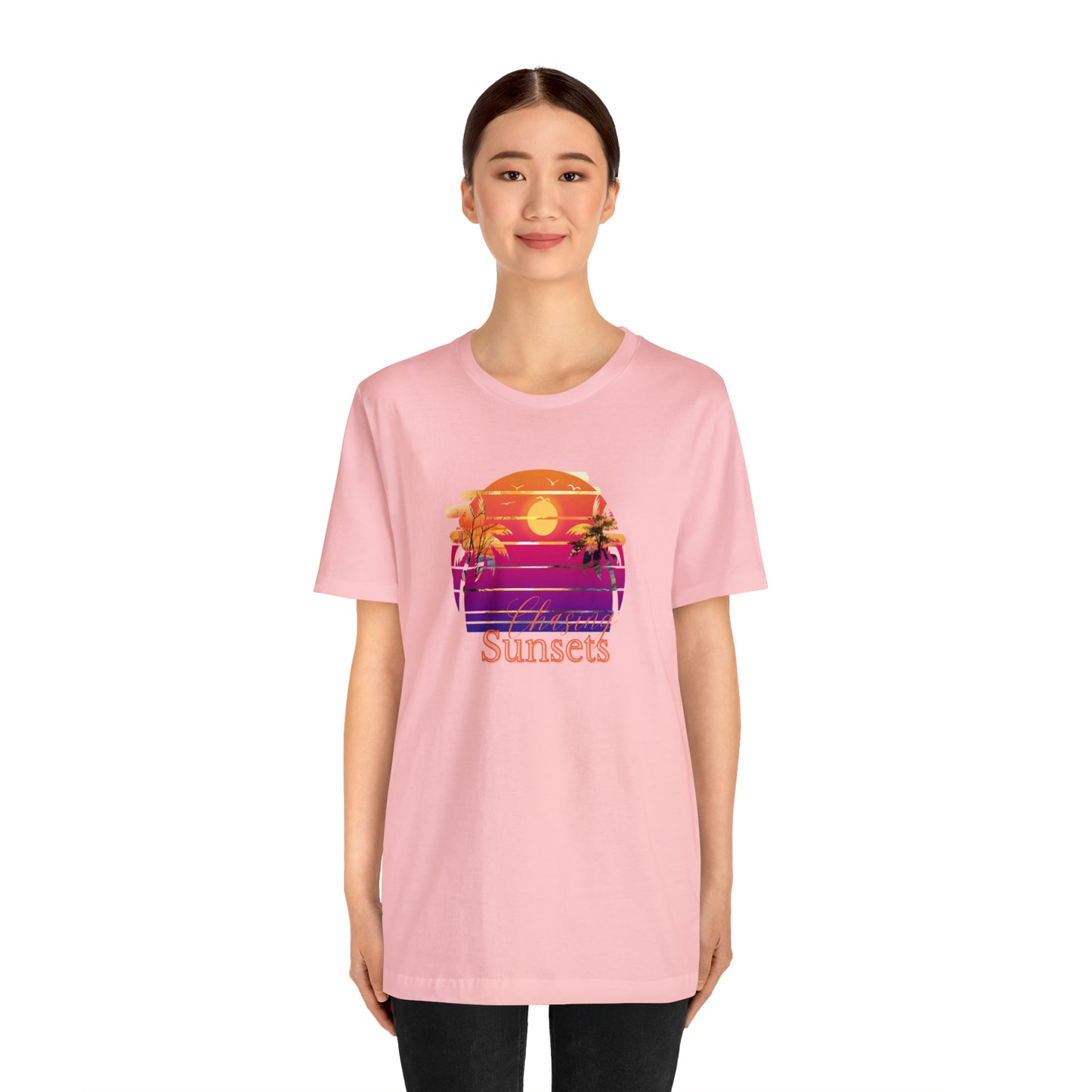 Chasing Sunsets shirt Life is an Adventure shirt Good vibes only shirt Adventurer shirt gift for her gift for him vacation shirt best friend