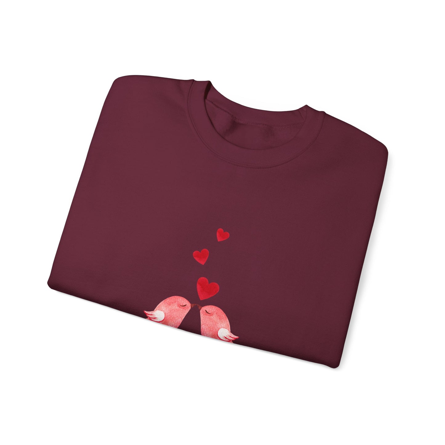 Bird Love sweater be my valentines Day sweatshirt valentines day shirt best friend gift for her Unisex owl sweater Love shirt holiday gift