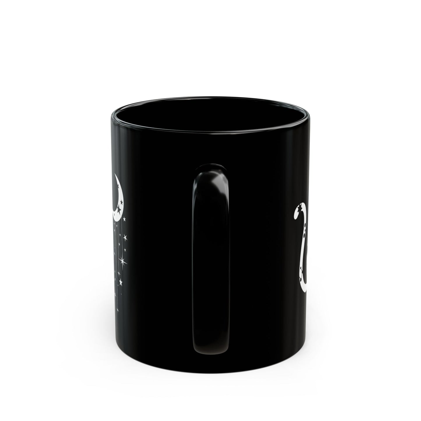 Halloween mug Witchy gift Black cat mug moon gift Spooky things mug I like spooky funny gift best friend gift Christmas BlackMug(11oz,15oz)