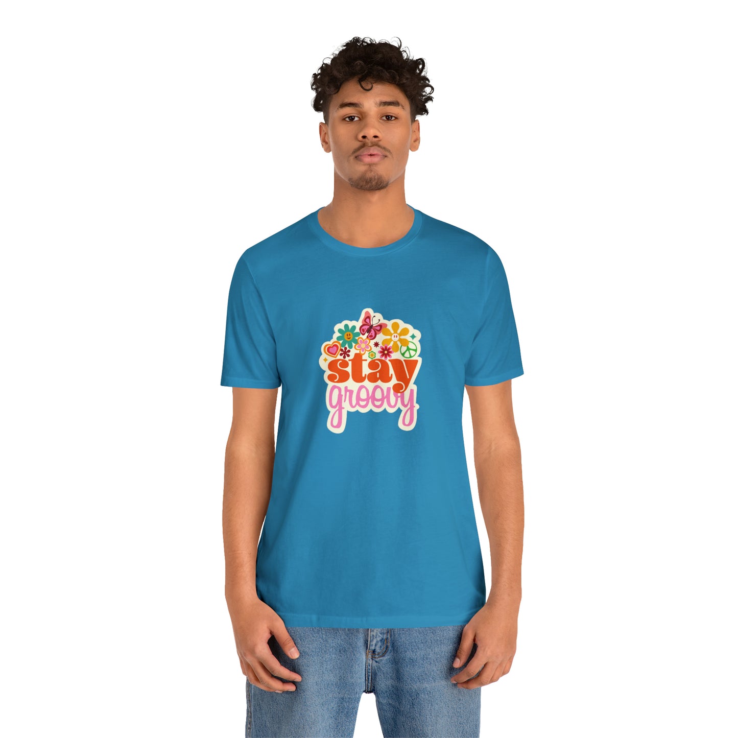 Stay Groovy t-shirt, Hippie shirt, good vibes shirt, summer fun style gift,travel shirt,best friend trip vacation trip