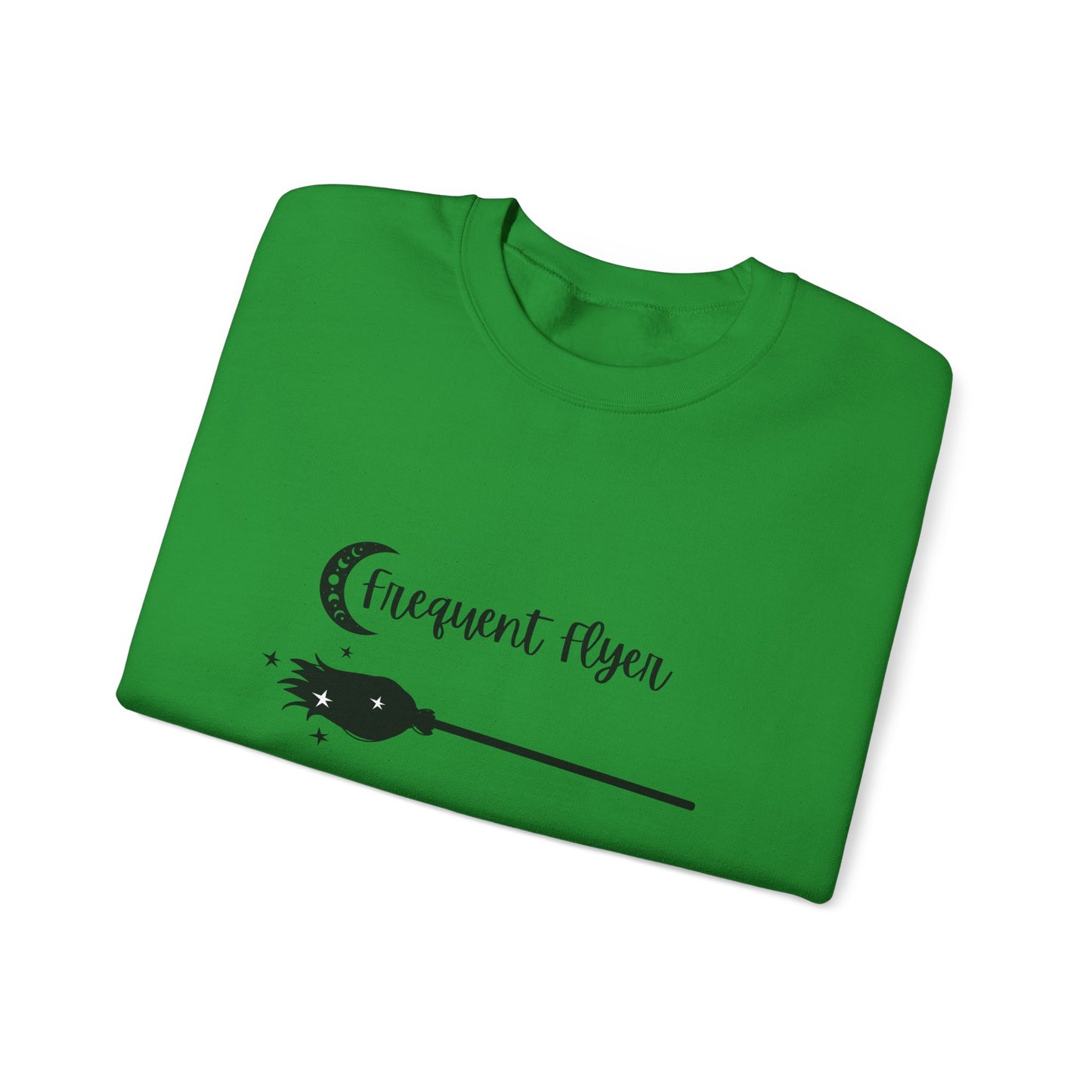 Frequent Flyer sweater Witchy sweatshirt Wicked Halloween sweater Witches broom shirt wizard HalloweenSweatshirt Halloween Sweater Christmas