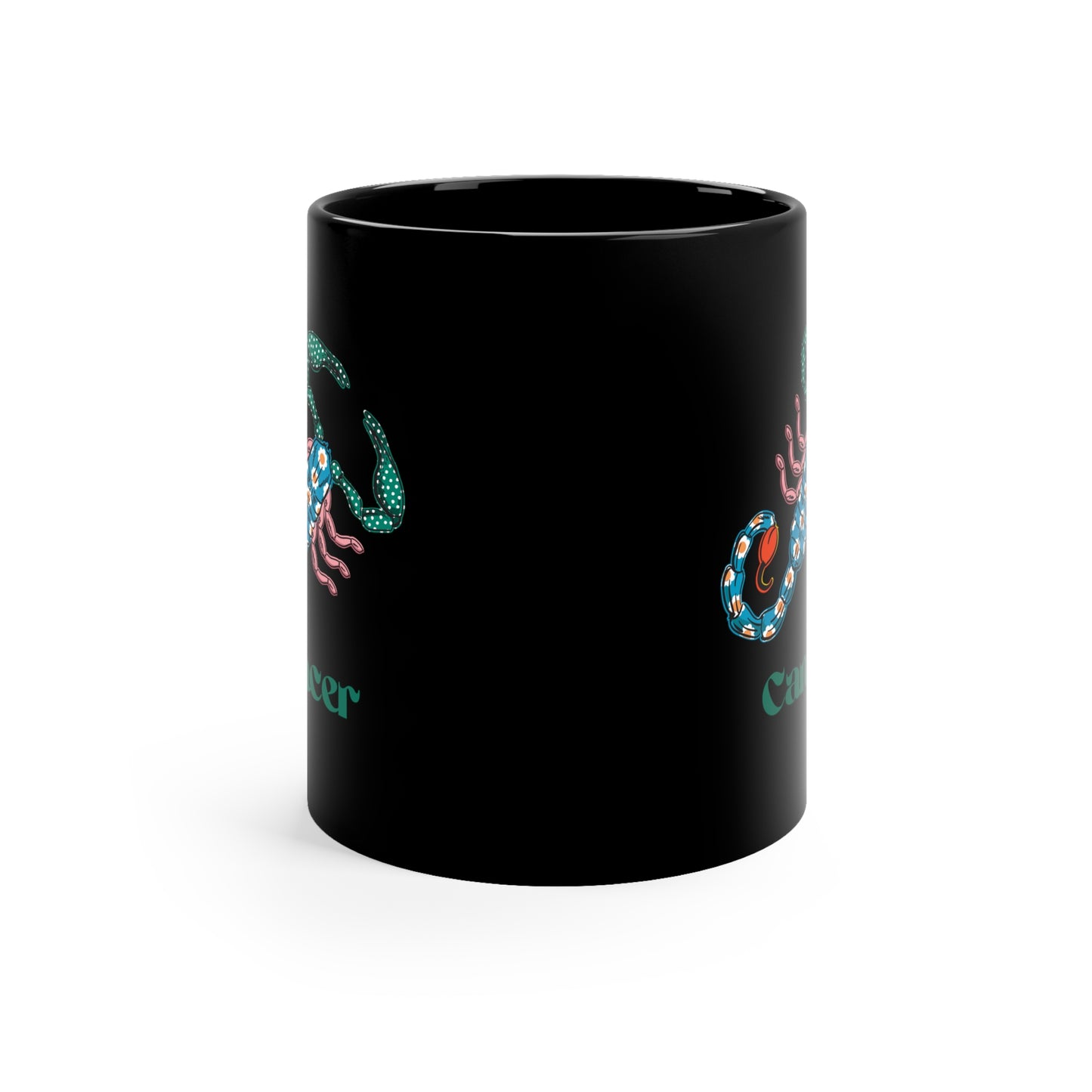 Cancer zodiac sign mug 11oz Mug birthday gift Christmas Gift for her gift for him Funny Gifts Ideas Birthday Gifts for her gift for him Mug Black Mug