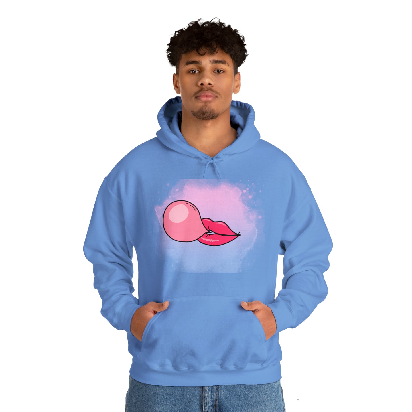 Bubble Gum kiss Hoodie, Summer Bubblegum shirt, Birthday gift for her, Galantine gift for her, best friend gift,birthday vacation,Unisex