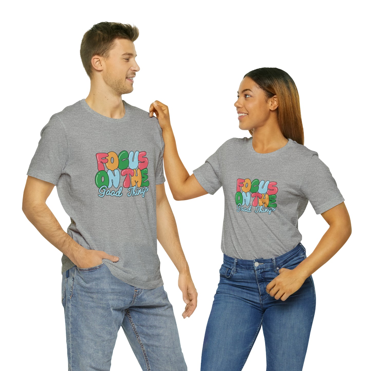 Focus on the good things shirt positive vibes shirt good vibes tee yogawear zen clothes bohemian top Women's Christmas gift for her for him