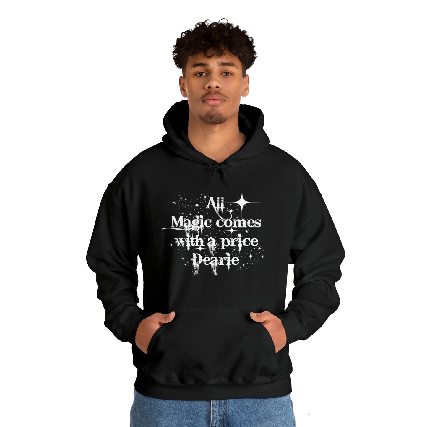 All magic comes with a price Dearie hoodie,OUAT Fan gift, Rumpelstiltskin gift for her, Christmas gift, Unisex Heavy Blend Hooded Sweatshirt