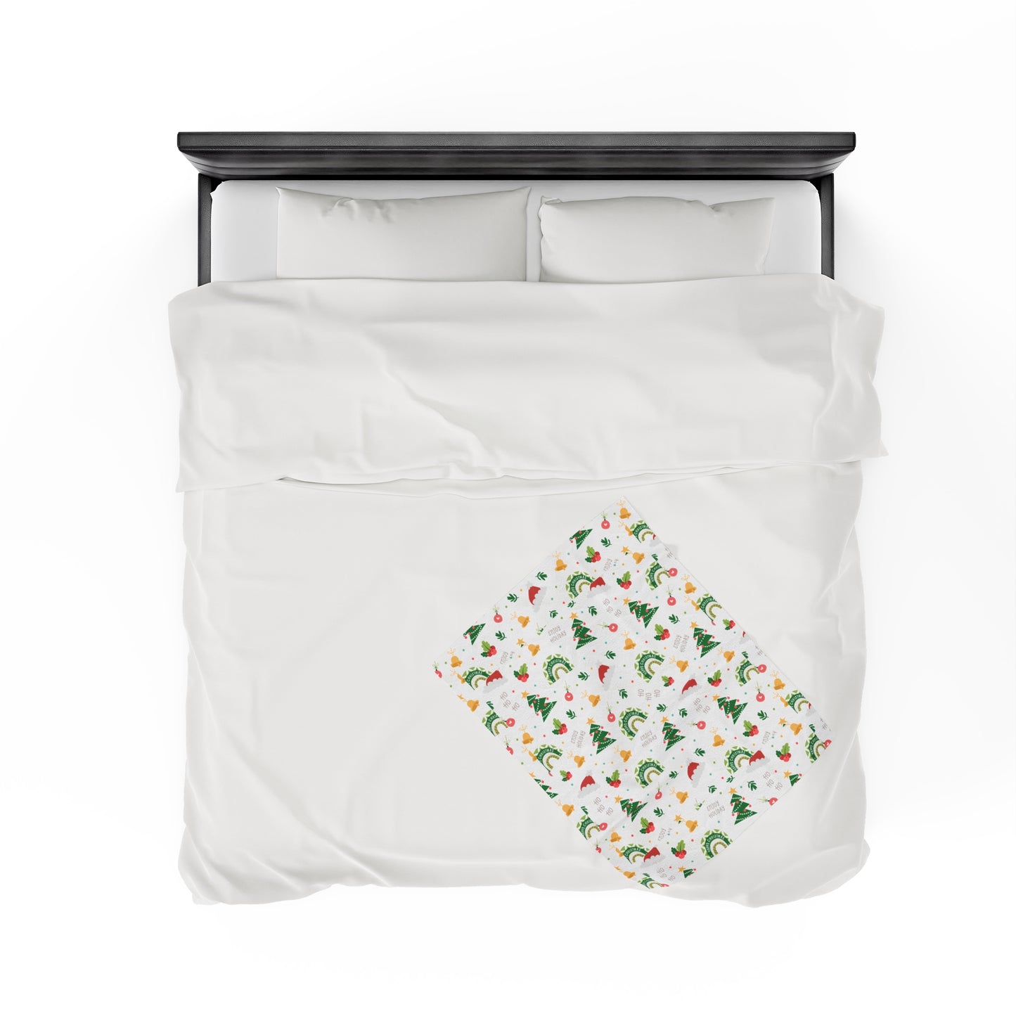 Christmas Blanket holiday blanket christmas movie watching blanket Merry christmas  blanket Velveteen Plush Blanket