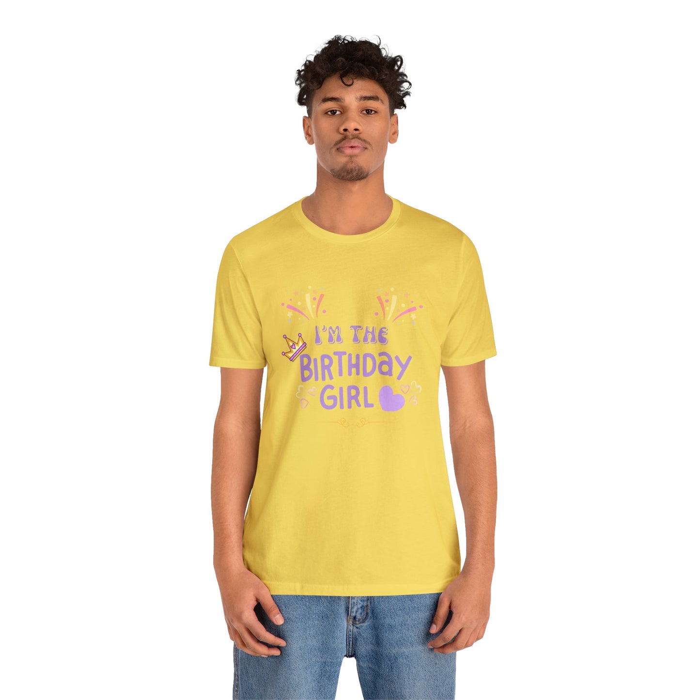 I'm the Birthday girl shirt birthday girl shirt birthday shirt gift for her best friend gift birthday party attire month Tshirt birthday