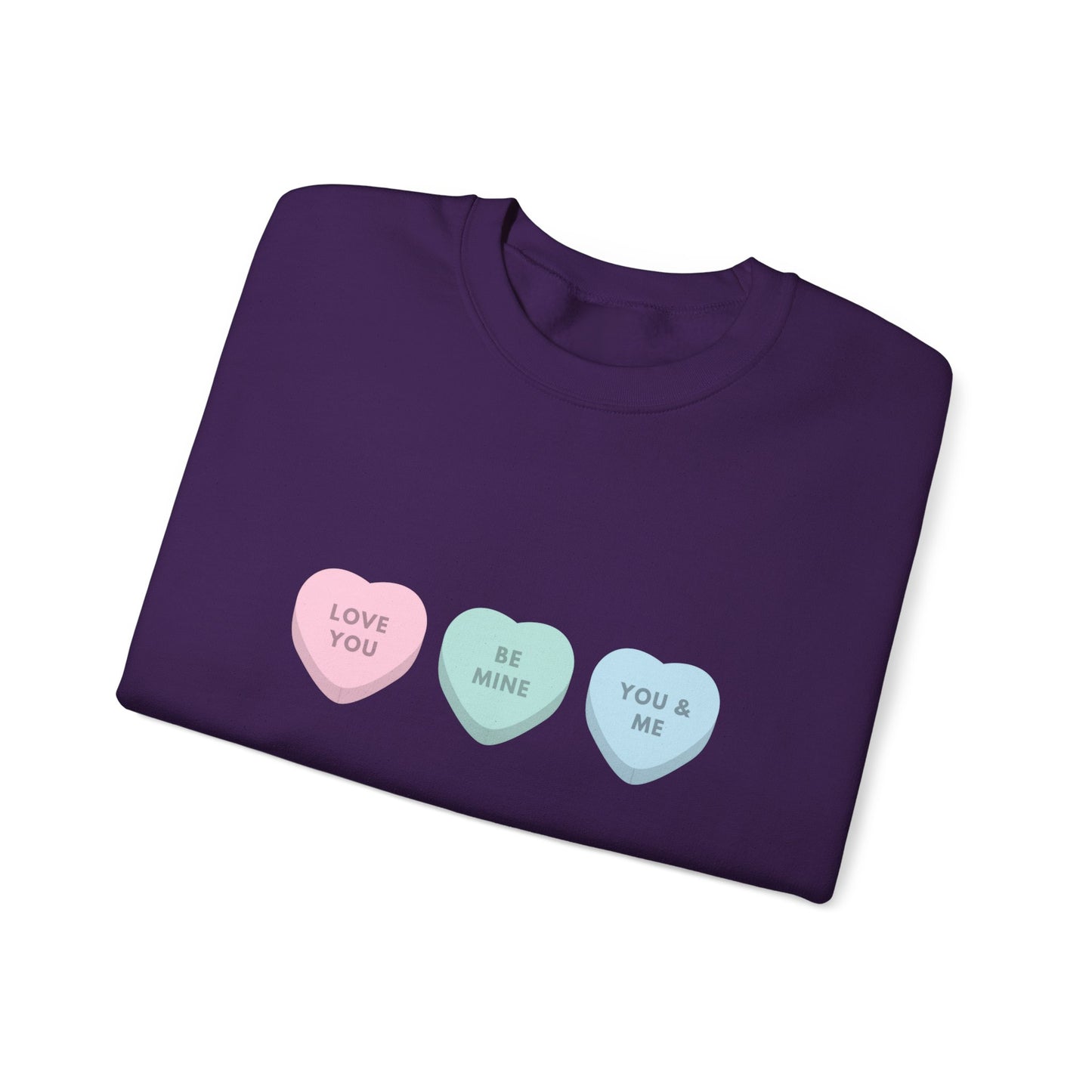 Valentines Day sweatshirt Gift for her gift for him valentines crew neck be mine candy sweater funny sweater Love shirt Valentine's shirt