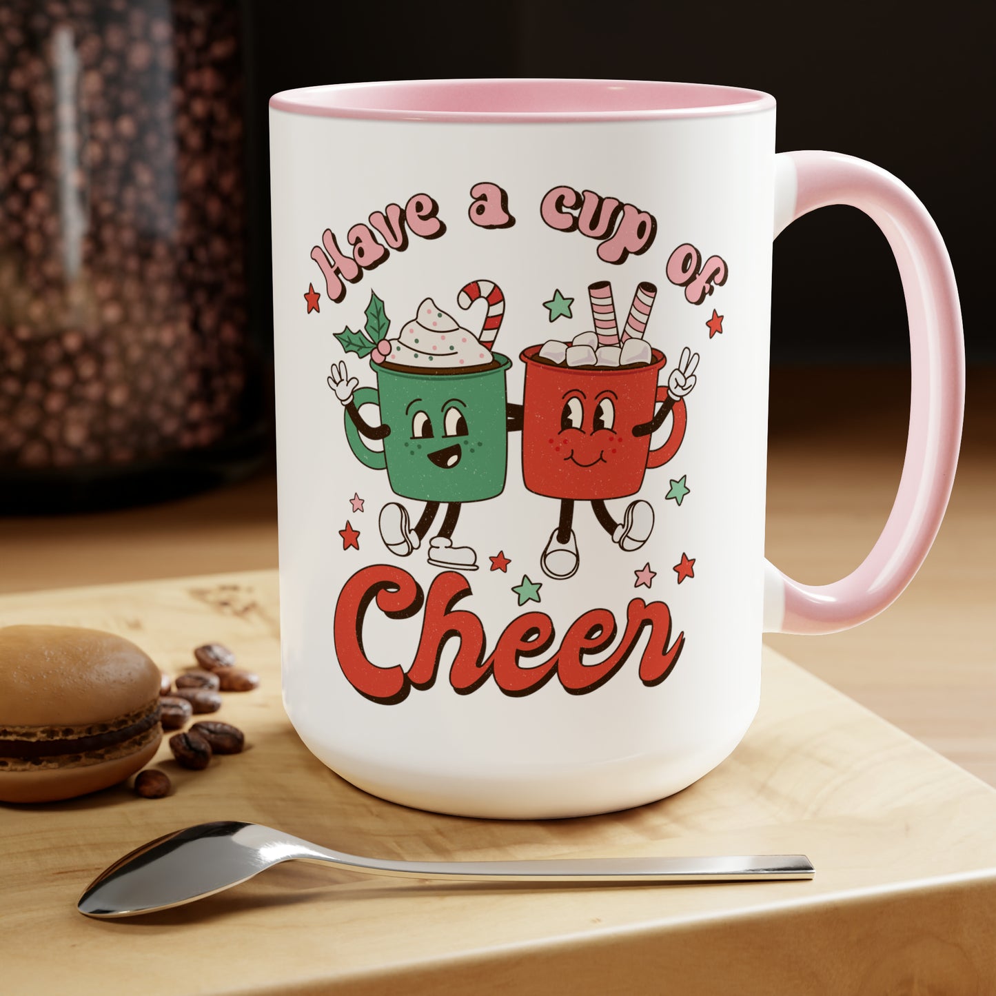 Copy of Cup of cheer mug Christmas mug grumpy Coffee Mug Fucking glorious morning mug gift for her Mug funny gift for wife tea Christmas gift 15oz