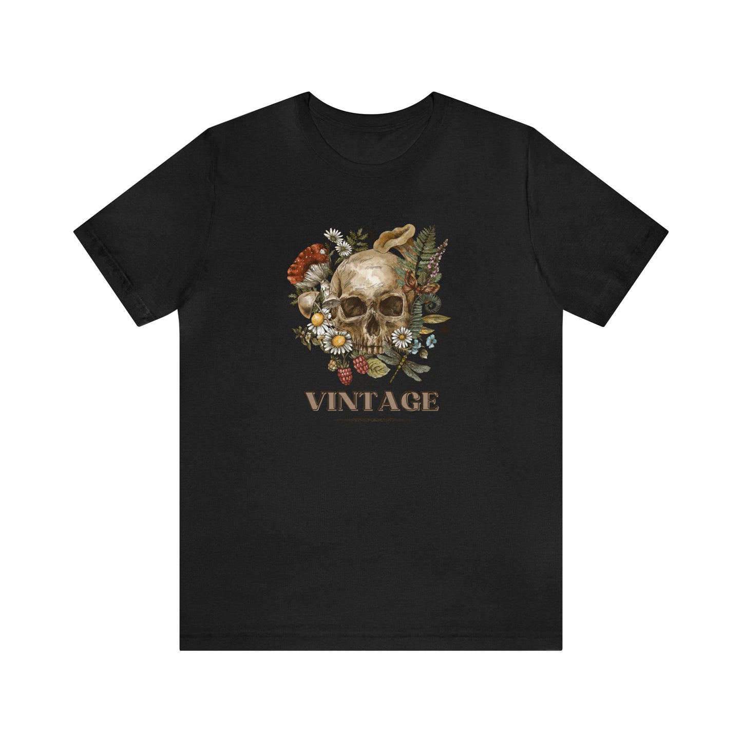 Vintage retro shirt skeleton head shirt Halloween tee Floral Shirt unisex Retro Themed vintage Gift christmas gift