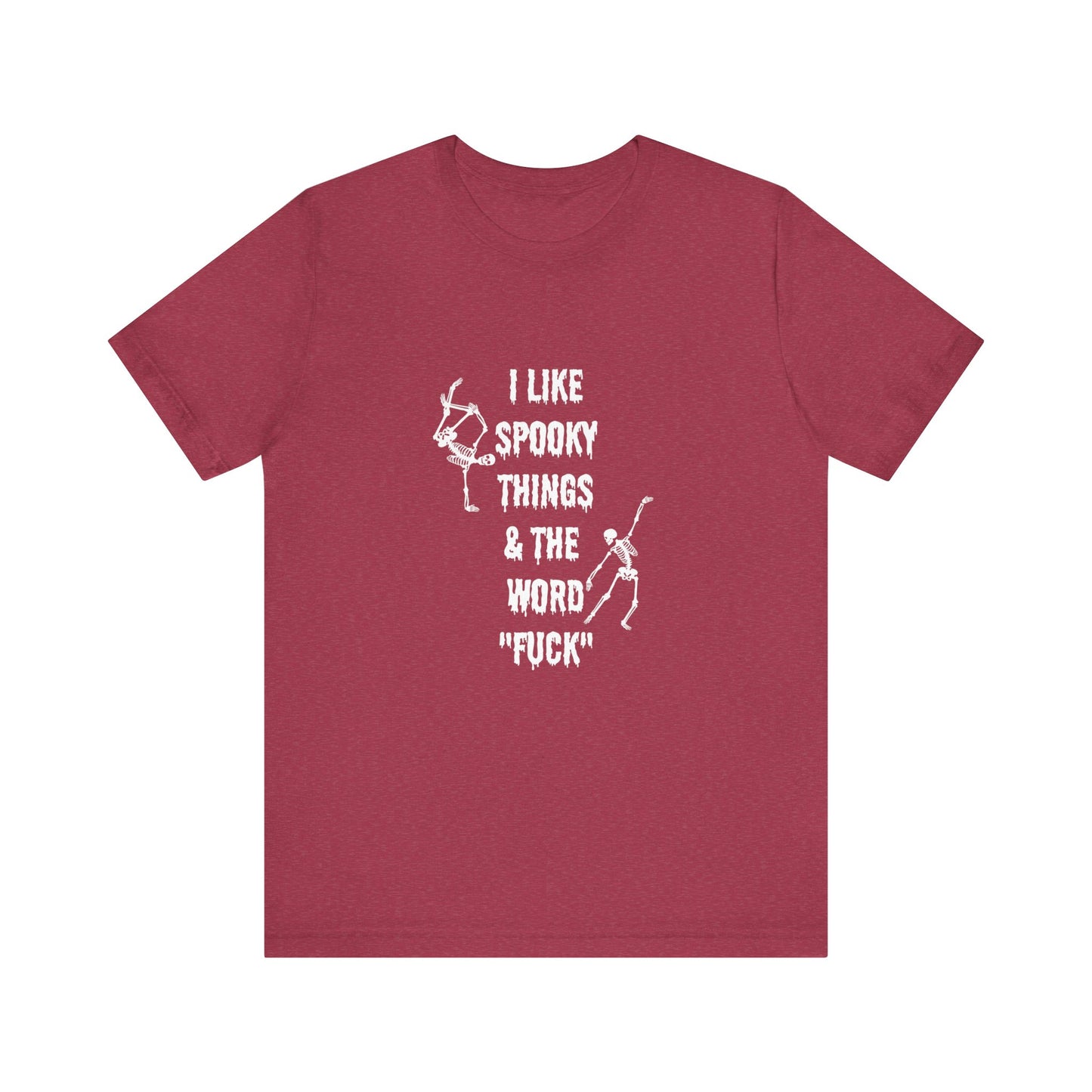 Halloween Shirt funny Halloween spooky things and the word fuck shirt spooky shirt shirt wizard Halloween shirt  bestie Halloween Christmas