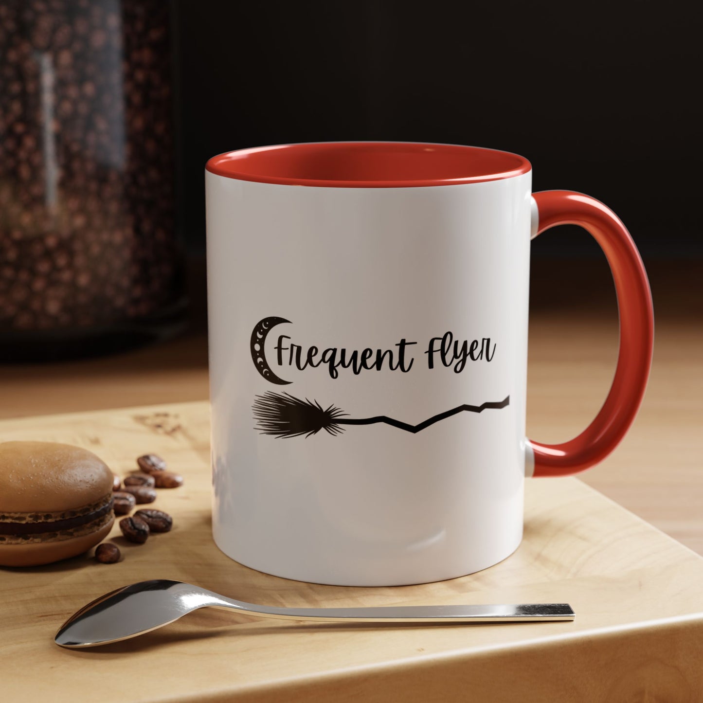 Witches mug Frequent flyer mug wizards broom mug Witchy Halloween mug cauldron ghost wicked mug bestie gift Coworker Gift Boss Christmas