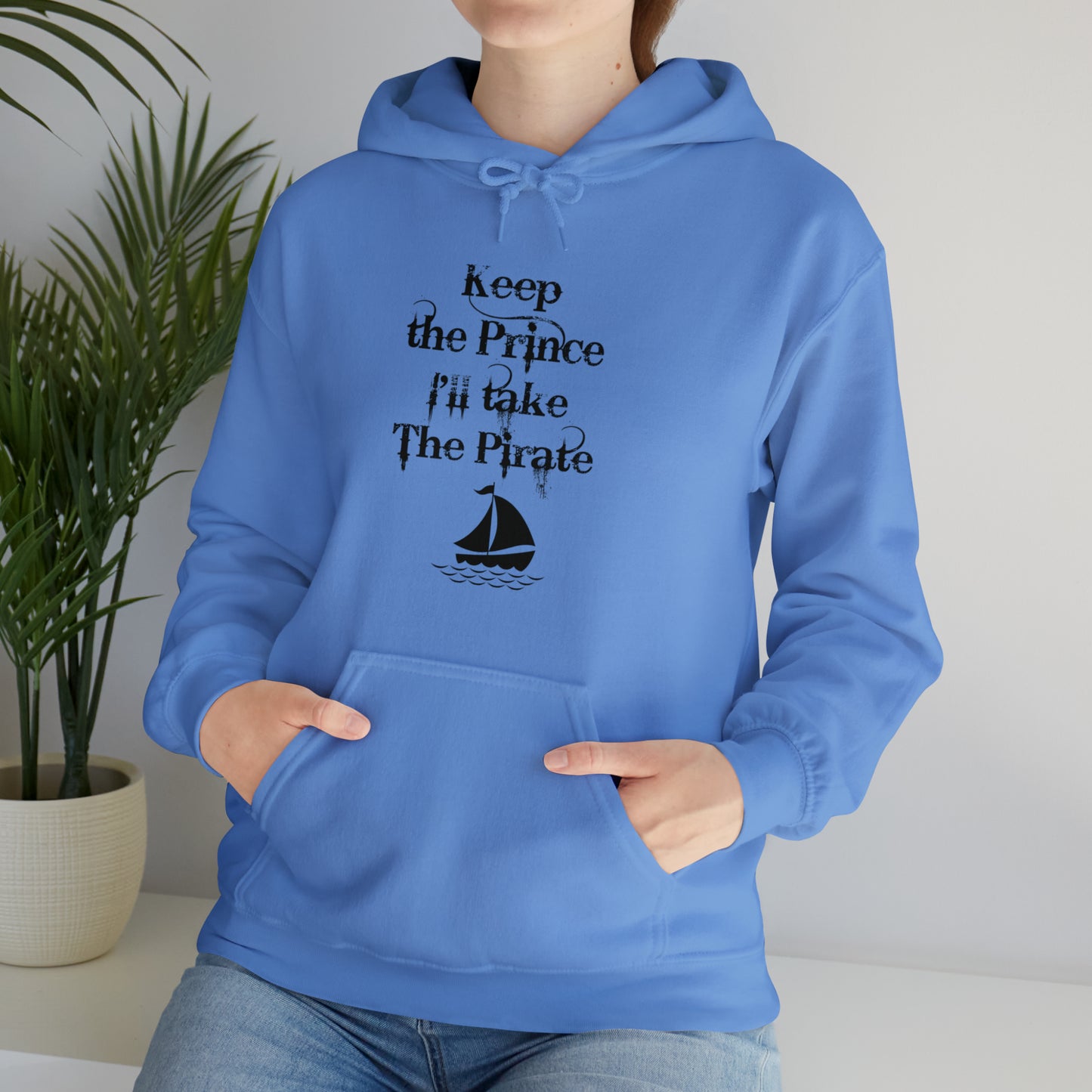 Keep the prince I'll take the pirate Hoodie, Once upon a time shirt,Birthday gift for her Hoodie, gift for him,Galantine gift for her,unisex