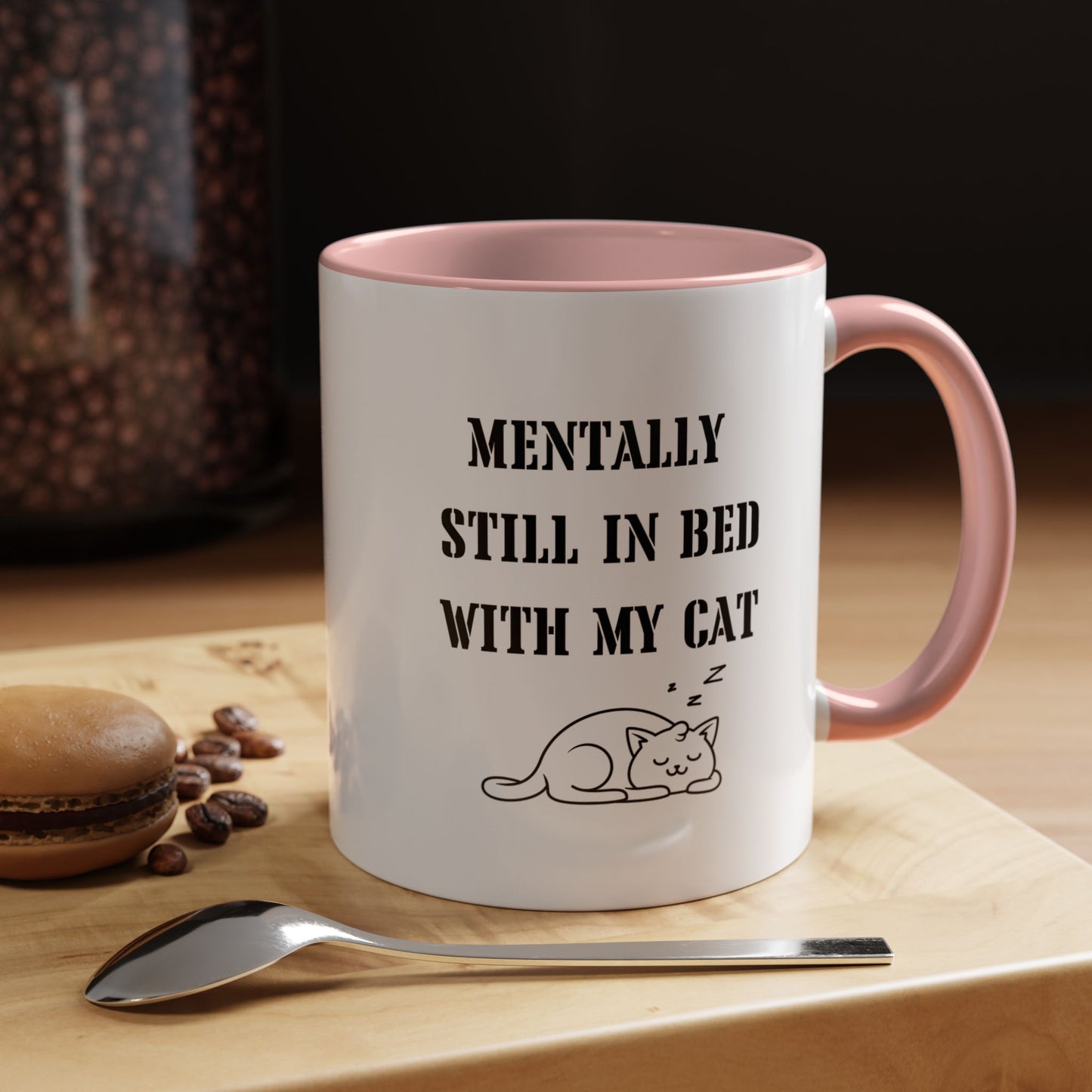 Sleeping Cat Coffee Mug Still In Bed with My Cat funny Lover Cat Mug Funny Coffee Cup Cat Lady Gift Cat Lover Gift Cat Mom christmas Gift