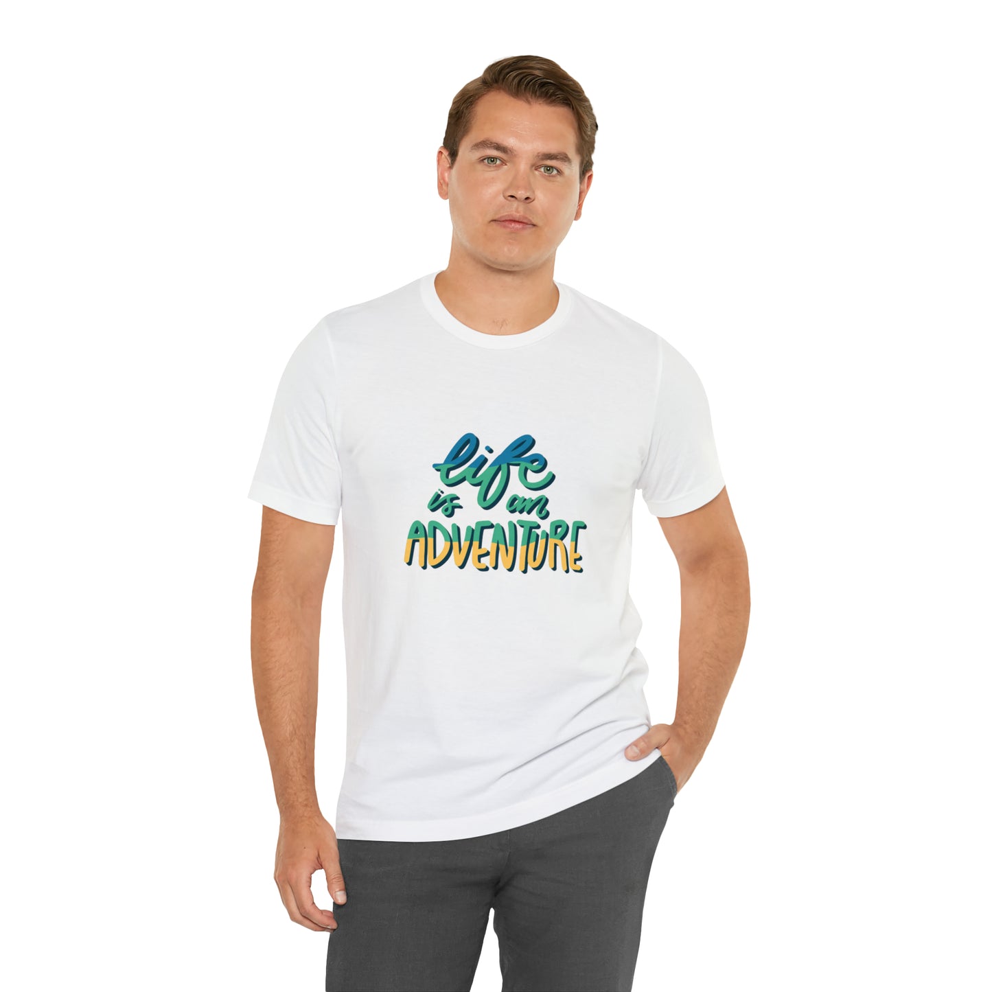 Life is a pure Adventure shirt, Good vibes only shirt, Adventurer shirt, Unisex gift, gift for her, gift for him, vacation shirt,best friend