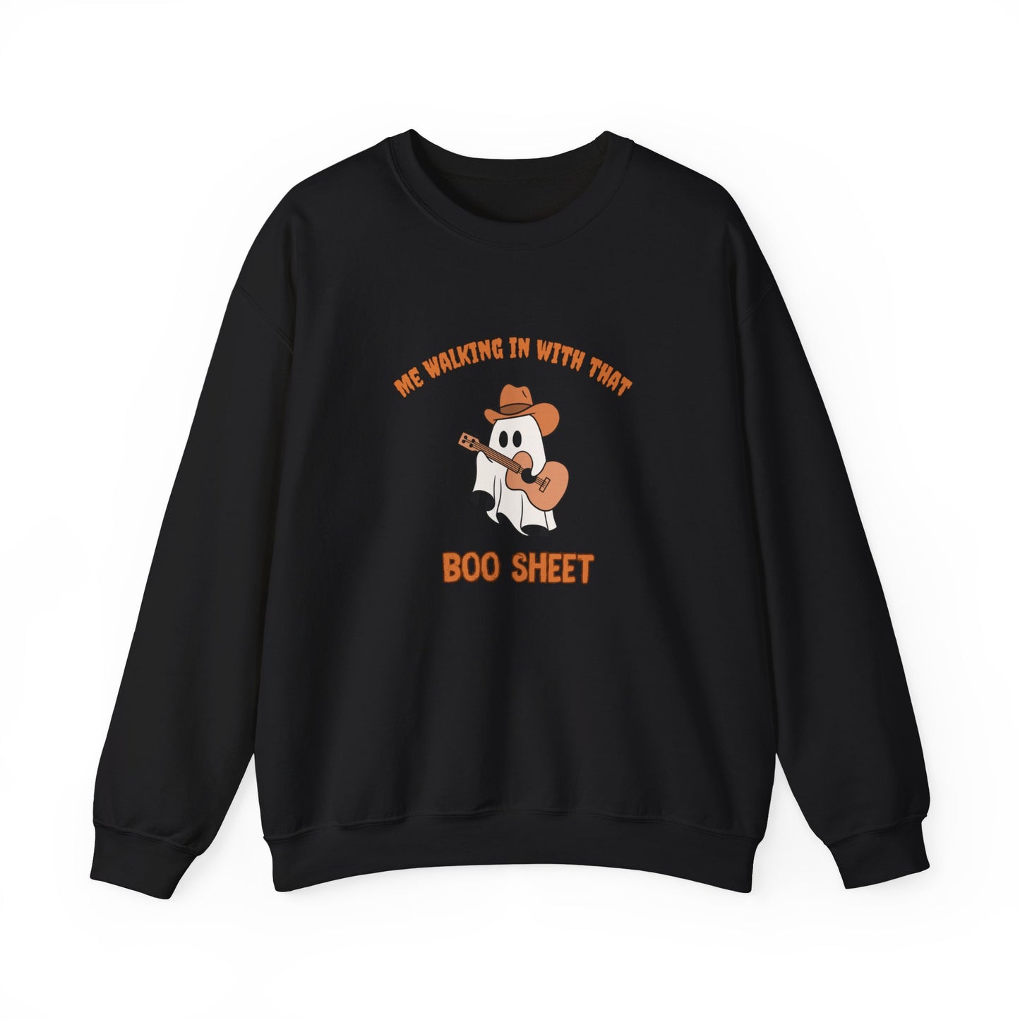 Funny Boo sheet sweater Halloween sweater ghost fallleaves sweater Halloween Sweatshirt  shirt Era Tour sweater best friend gift Unisex gift