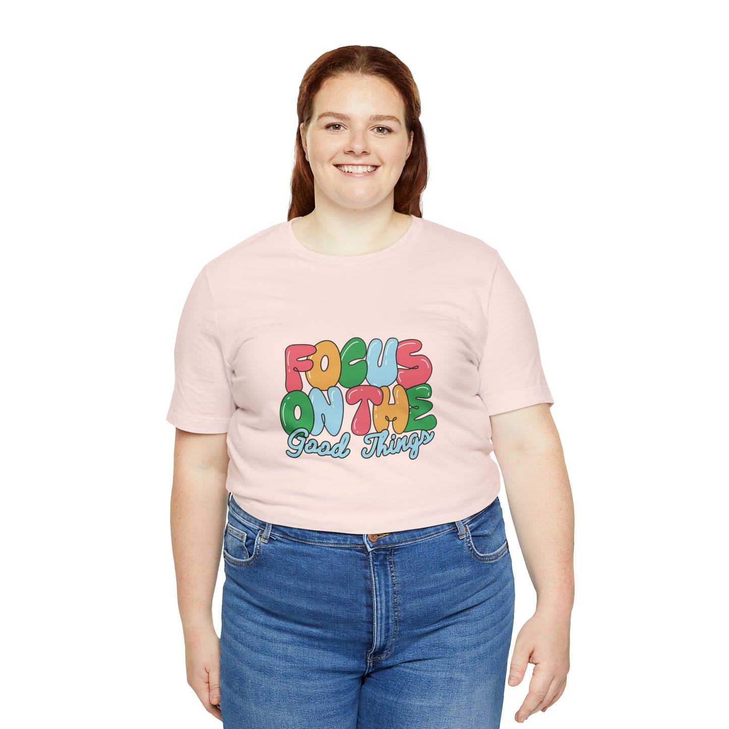 Focus on the good things shirt positive vibes shirt good vibes tee yogawear zen clothes bohemian top Women's Christmas gift for her for him