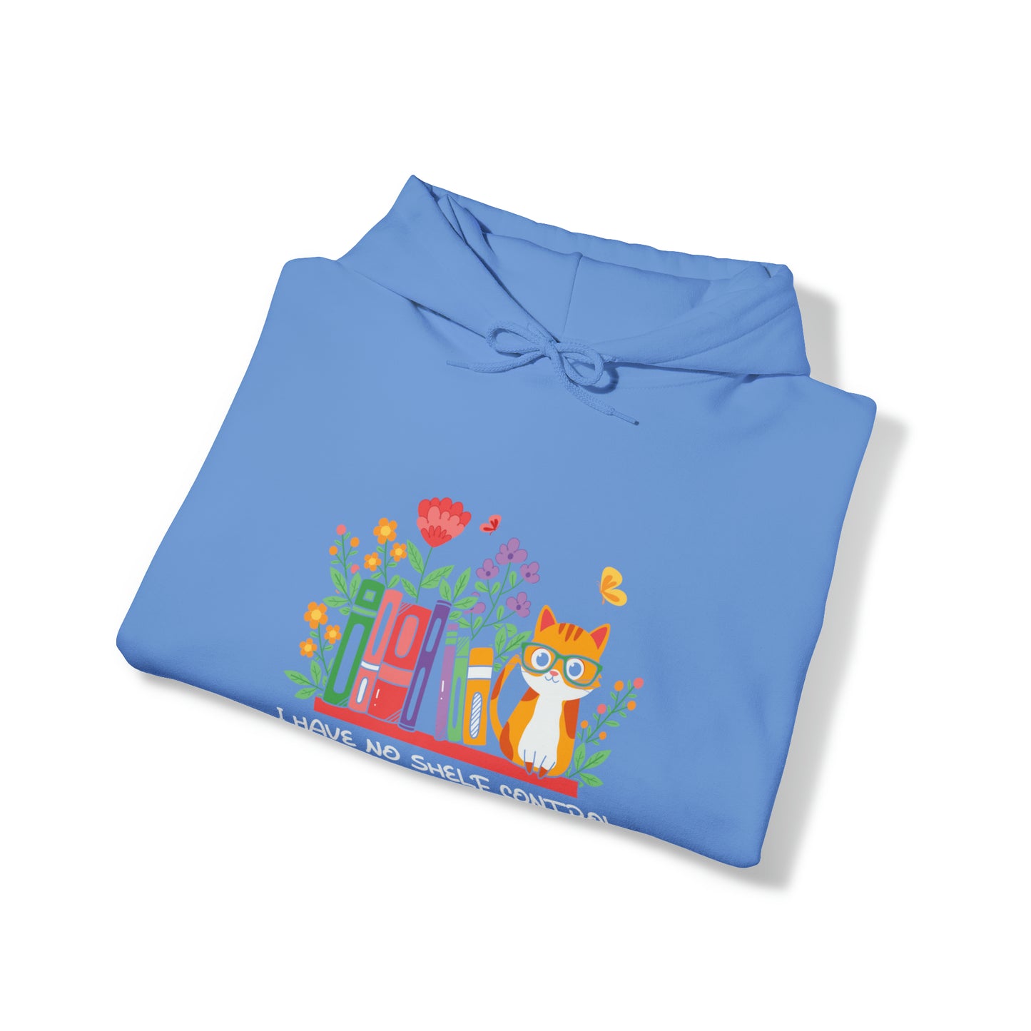 Cat lover hoodie book lover sweater BookShelf control orange cat Shirt Halloween Cat Sweatshirt Gift for Cat Lover Gift for Cat Mom Gift