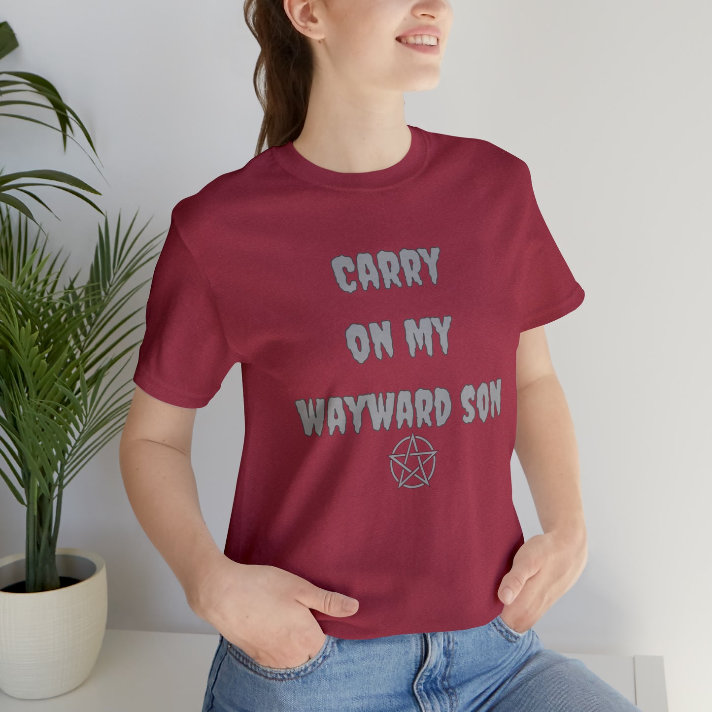 Supernatural shirts Carry on my wayward son gift shirts, Father's day gifts,gift for Dad vacation shirt, best friend, Christmas gift