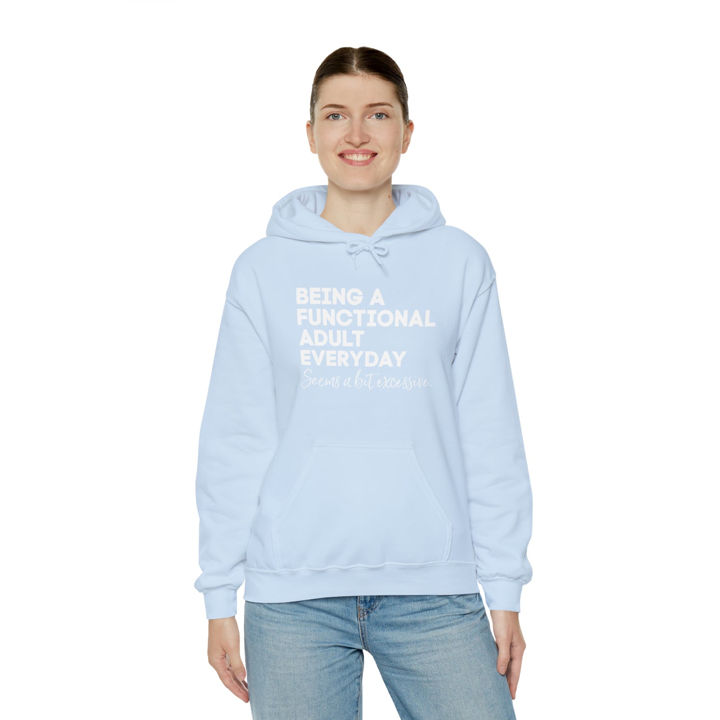Being a functional adult sweater funny sweashirt birthday gift Christmas gifts Sweatshirt Gift for him Gift