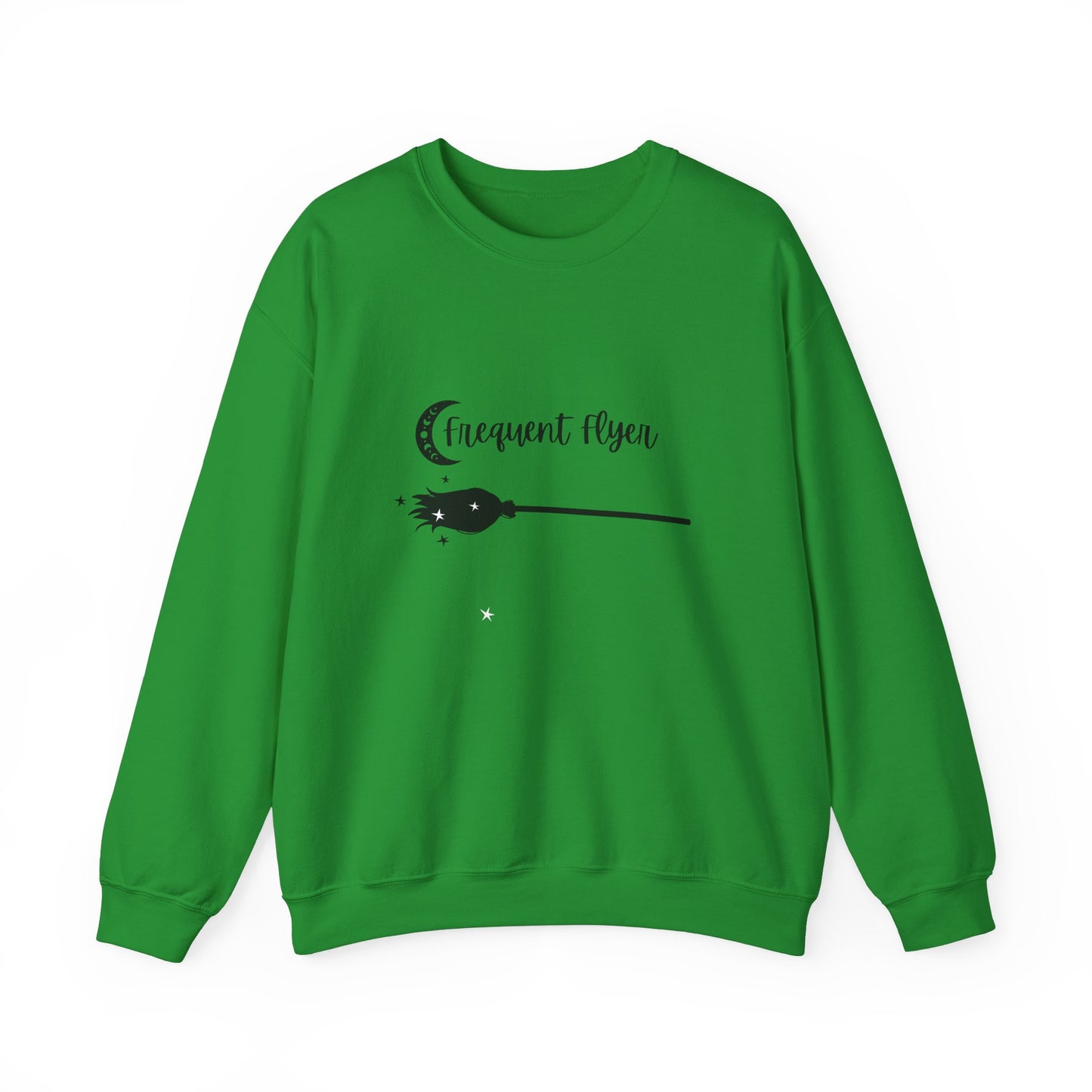Frequent Flyer sweater Witchy sweatshirt Wicked Halloween sweater Witches broom shirt wizard HalloweenSweatshirt Halloween Sweater Christmas
