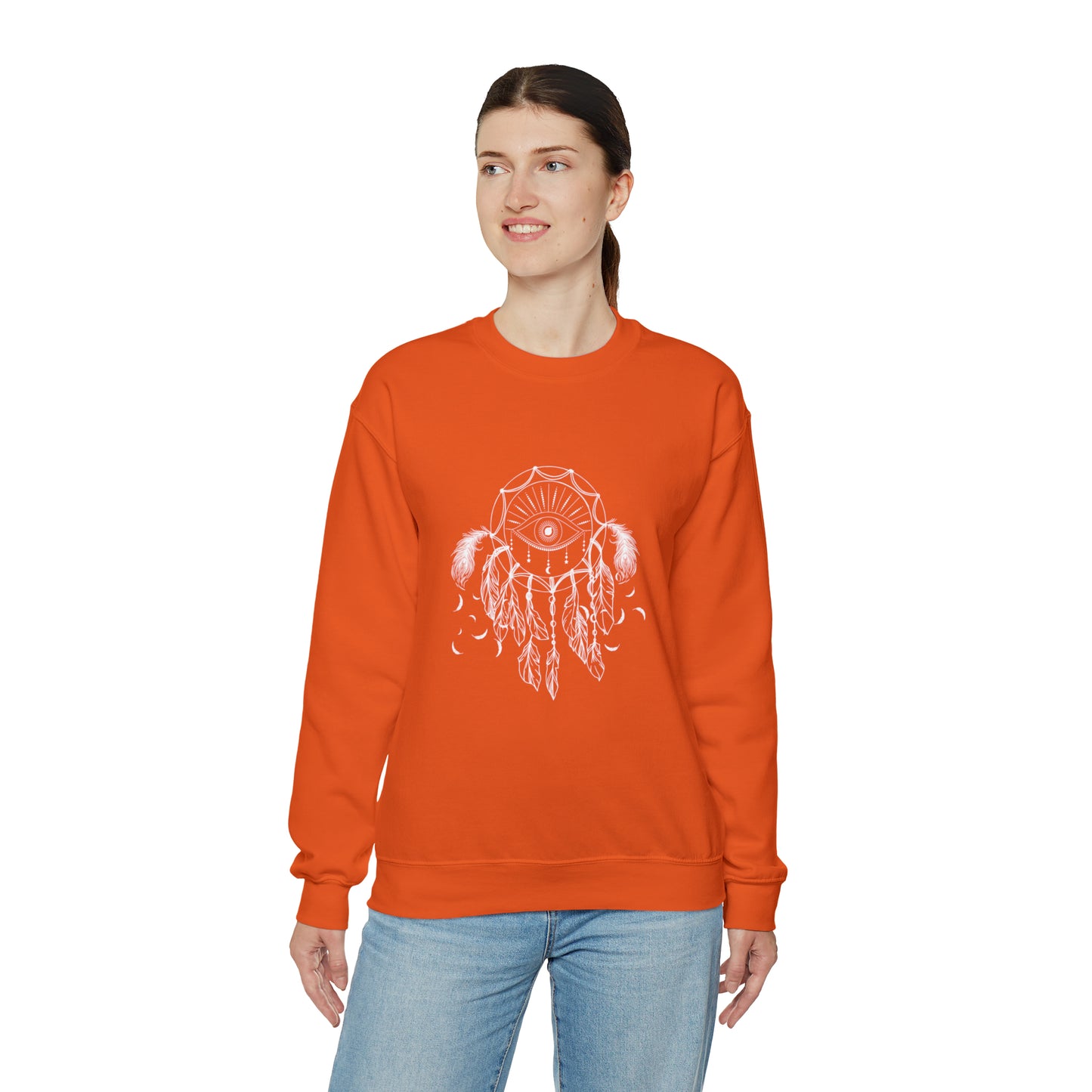Dreamcatcher sweater third eye sweater birthday spiritual clothes yogawear birthday gift gift for her gift for him Christmas gift