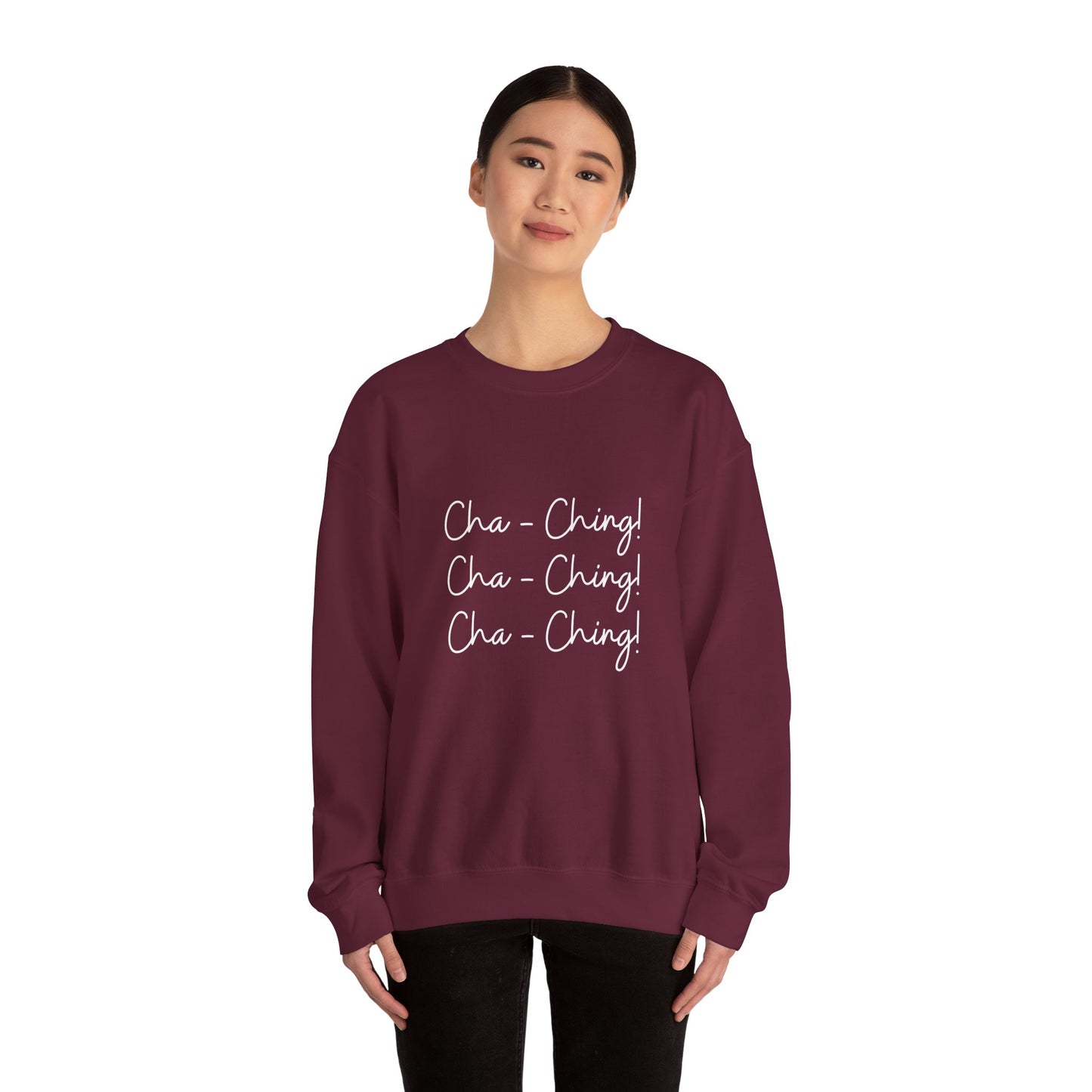 Chaching sweater Girl boss sweater funny gift for her bestie gift funny Valentine's sweater gift for him entrepreneur gift birthday