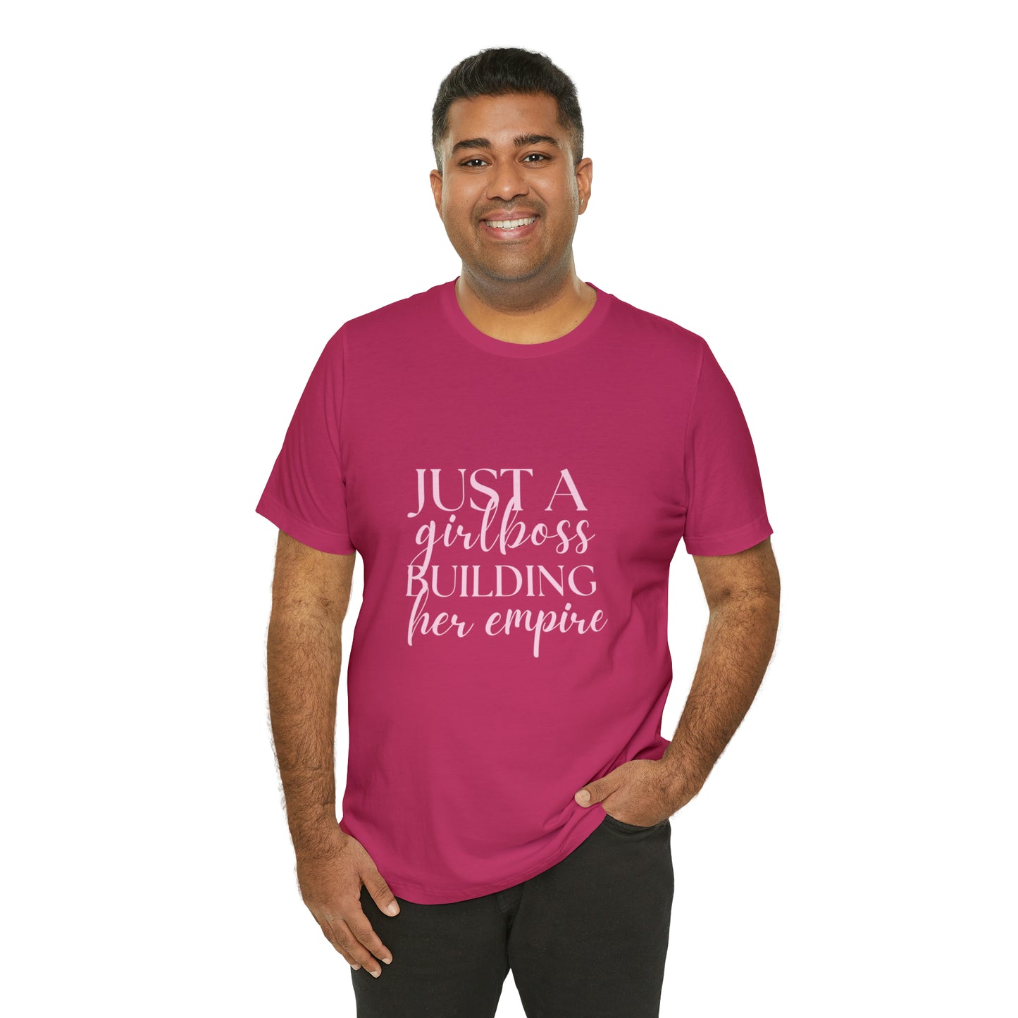 Girlboss shirt, Just a girlboss building her empire tee, Bossbabe sweater, entrepreneur Unisex shirt, vacation shirt, best friend