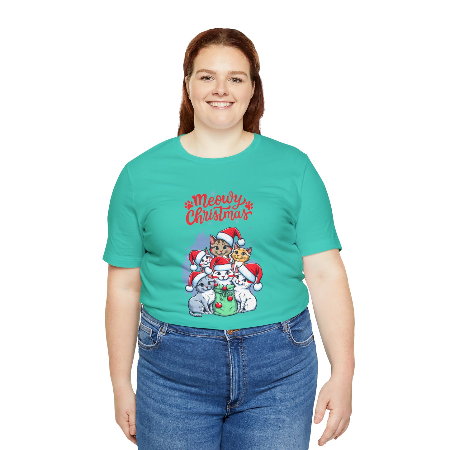 Cute Cat Christmas shirt funny dog Christmas tee Matching Family Christmas Shirt Family Christmas Shirt Matching Xmas Tees Custom
