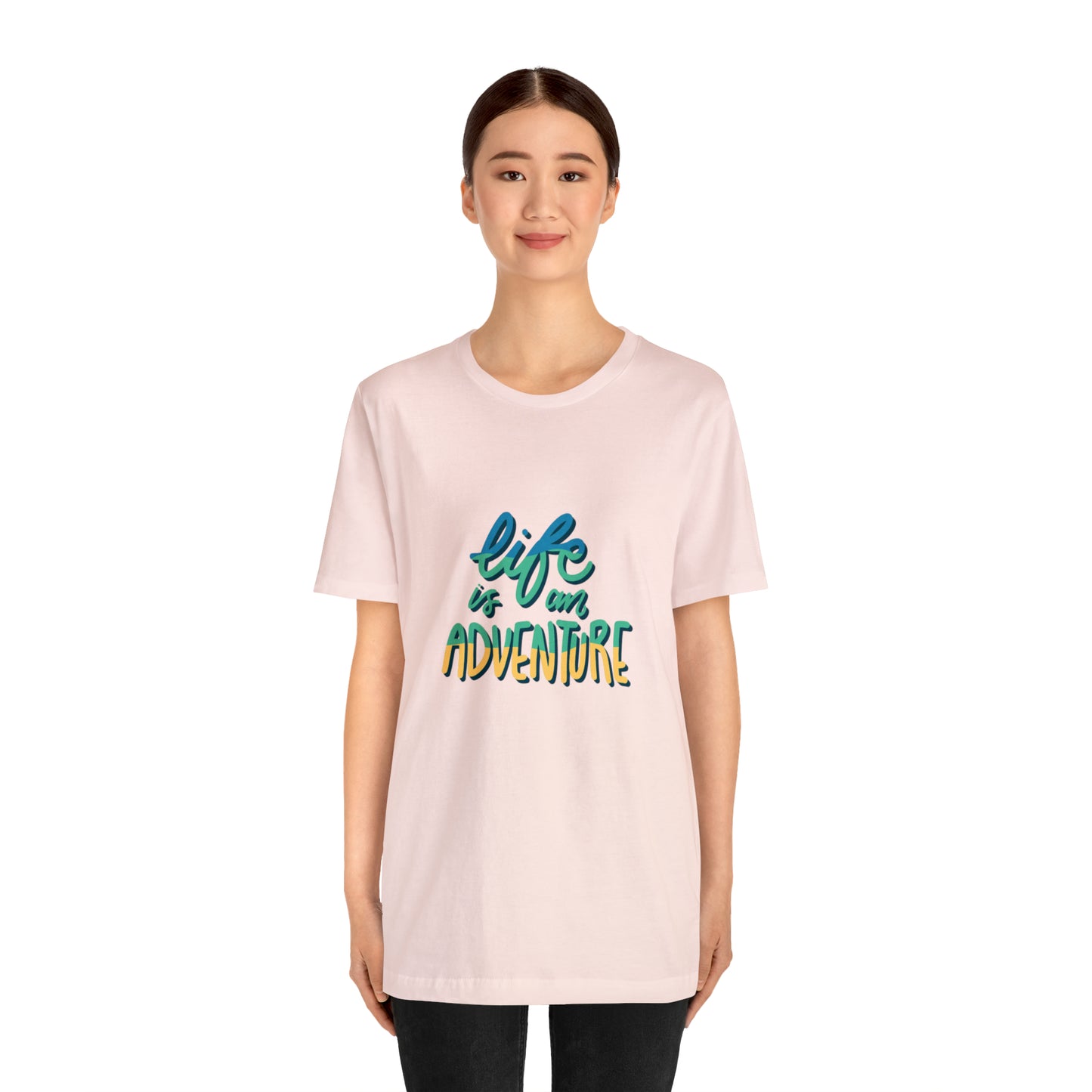 Life is a pure Adventure shirt, Good vibes only shirt, Adventurer shirt, Unisex gift, gift for her, gift for him, vacation shirt,best friend