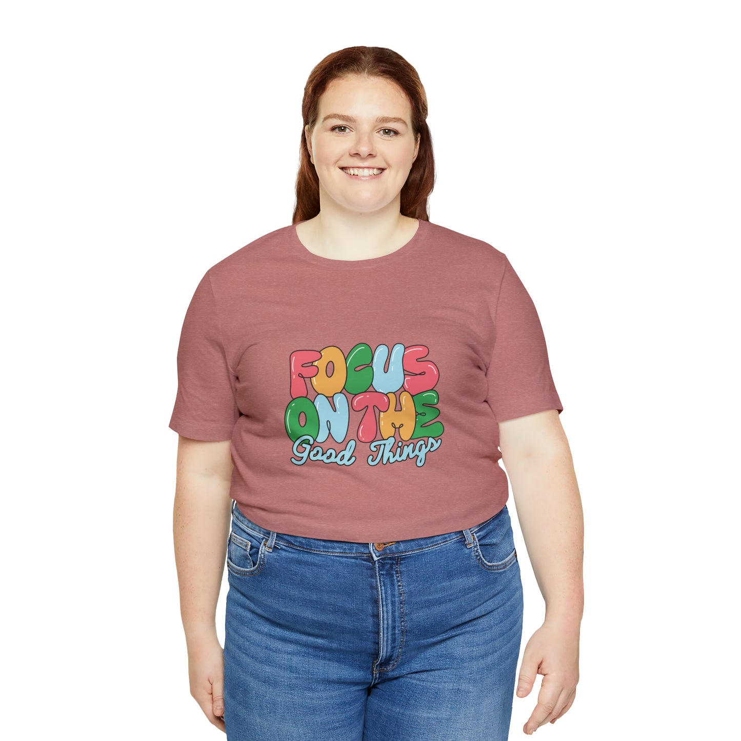 Focus on the good things shirt positive vibes shirt good vibes tee yogawear zen clothes bohemian top Women's Christmas gift for her for him
