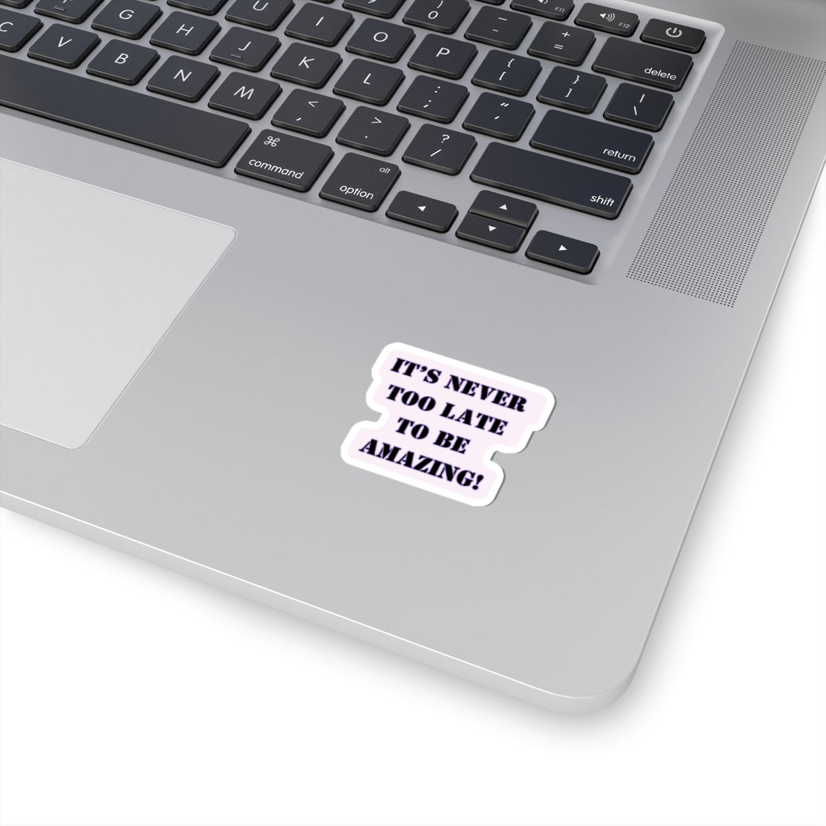 Never too late to be amazing sticker Girlboss sticker motivational sticker you are capable of amazing things sticker pink heels sticker Beautiful sticker loved gift for her vday