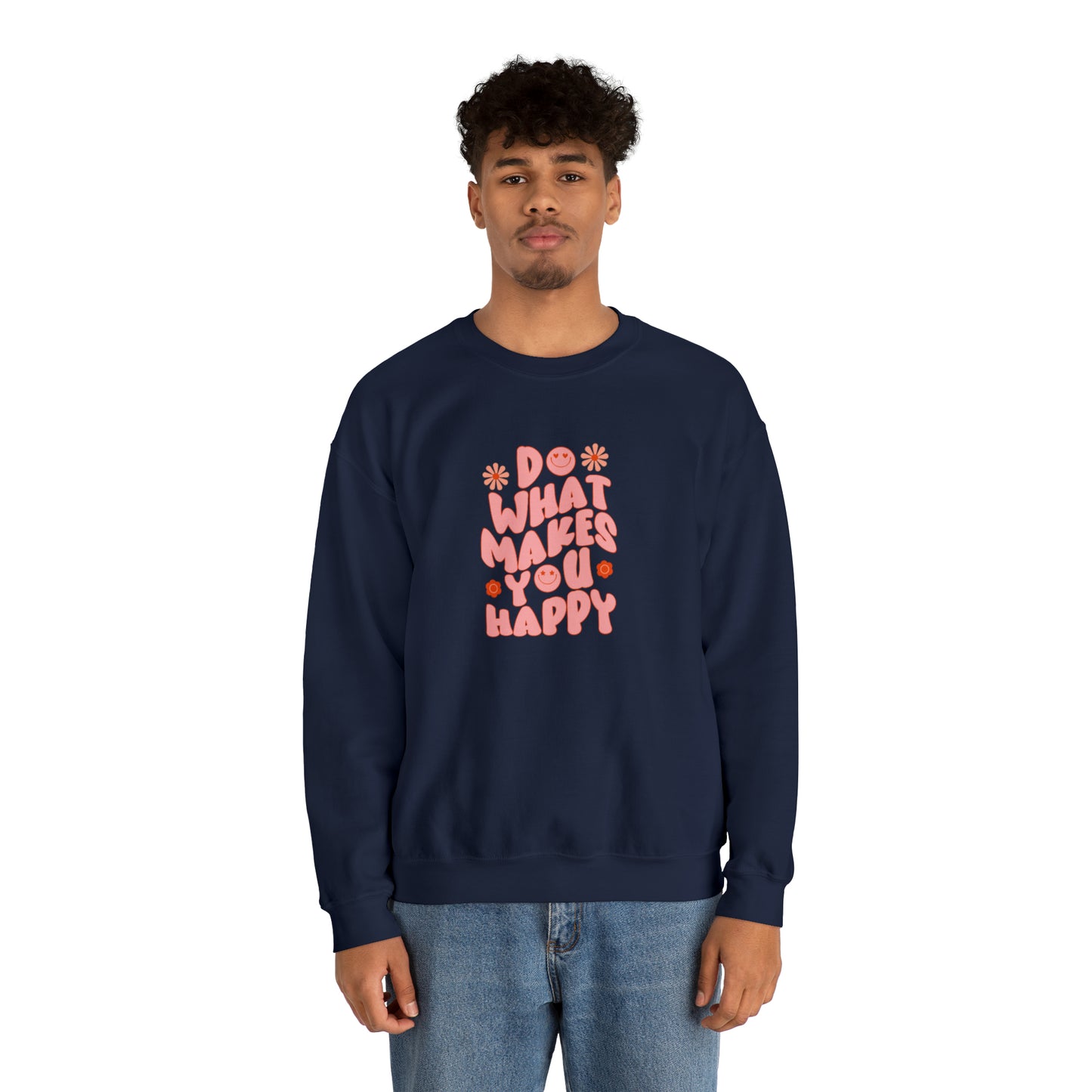 Do what makes you happy Sweatshirt, Teach love inspire sweater, Teacher mode shirt, Christmas Sweater, Christmas Crewneck, Holiday gift