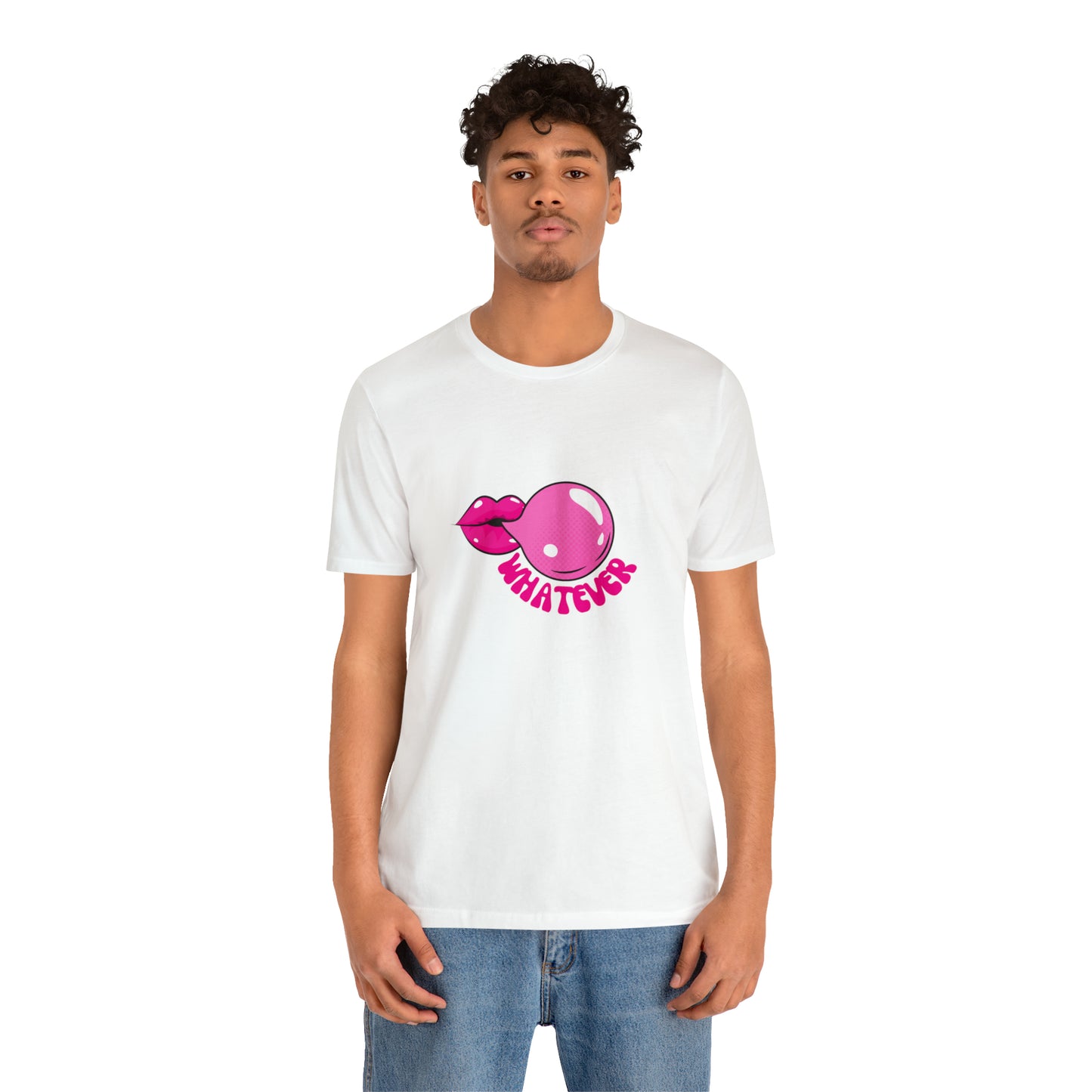 Whatever bubblegum T-Shirt Aesthetic Shirt Trendy Shirt Shirt With Words On Back Positive Gift for him Gift for her boho shirt hippie soul