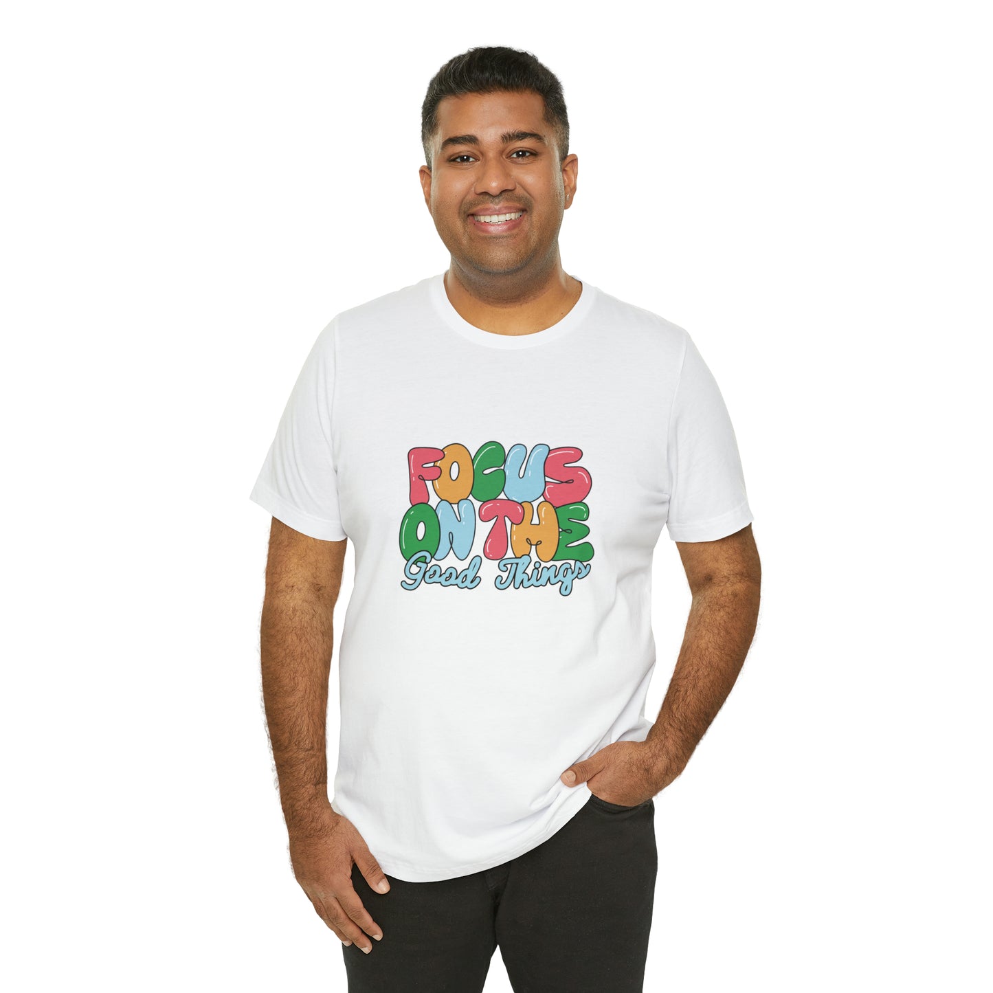 Focus on the good things shirt positive vibes shirt good vibes tee yogawear zen clothes bohemian top Women's Christmas gift for her for him