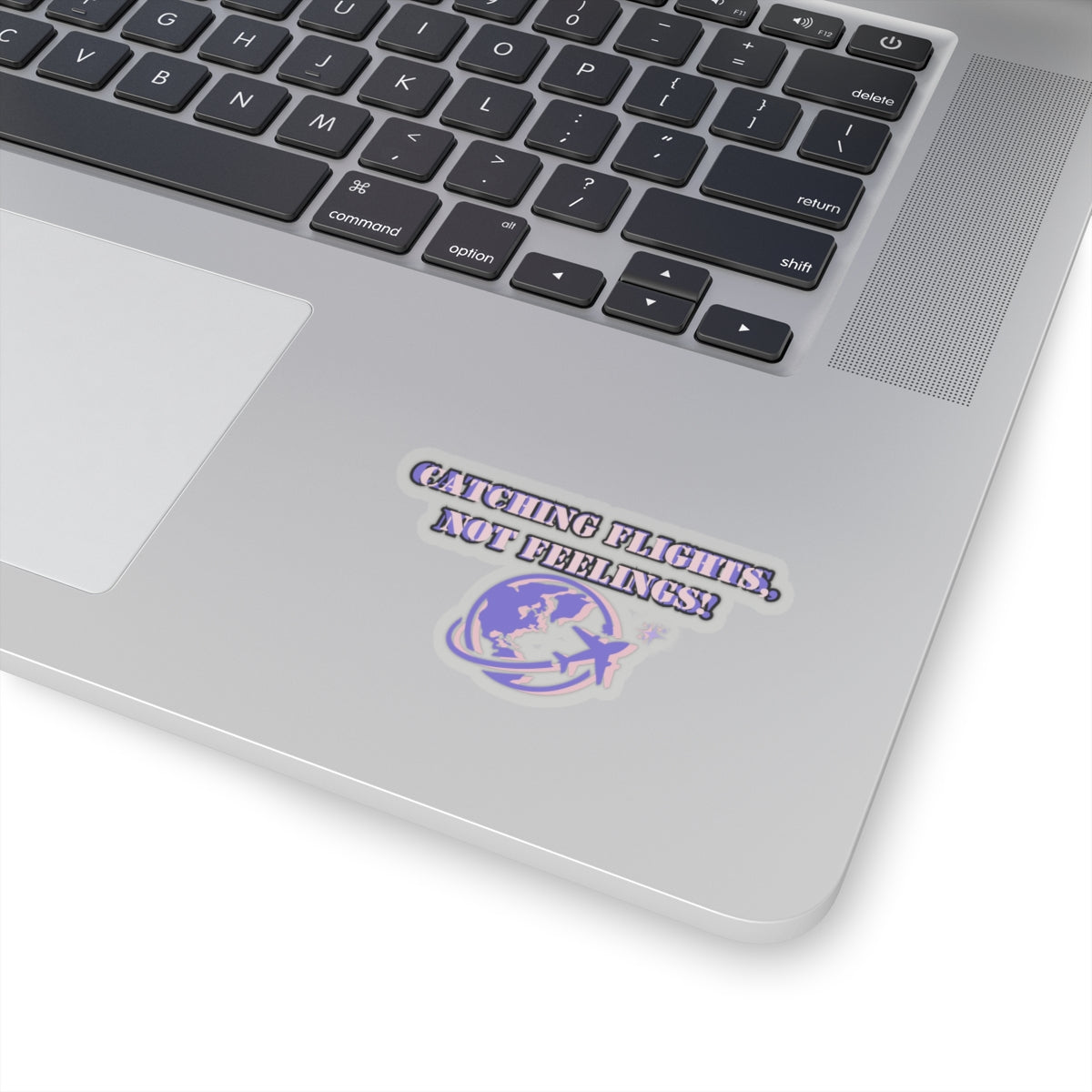 Catching flights not feelings sticker Girlboss sticker motivational sticker pink heels sticker Beautiful sticker loved gift for her vdaygift