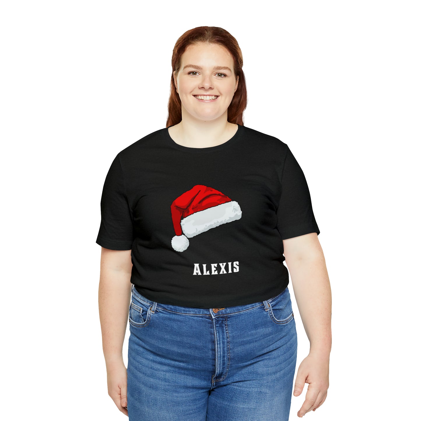 Matching Family Christmas Shirts, Santa claus Hat family tshirts Family Christmas Shirt, Matching Xmas Tees Custom Christmas T shirt photos