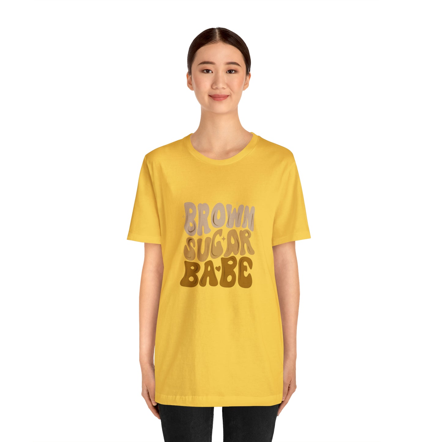 Brown Sugar Babe shirt, Gift for her, gift for him, Birthday shirt, Family vacation shirts, Unisex Jersey Short Sleeve Tee
