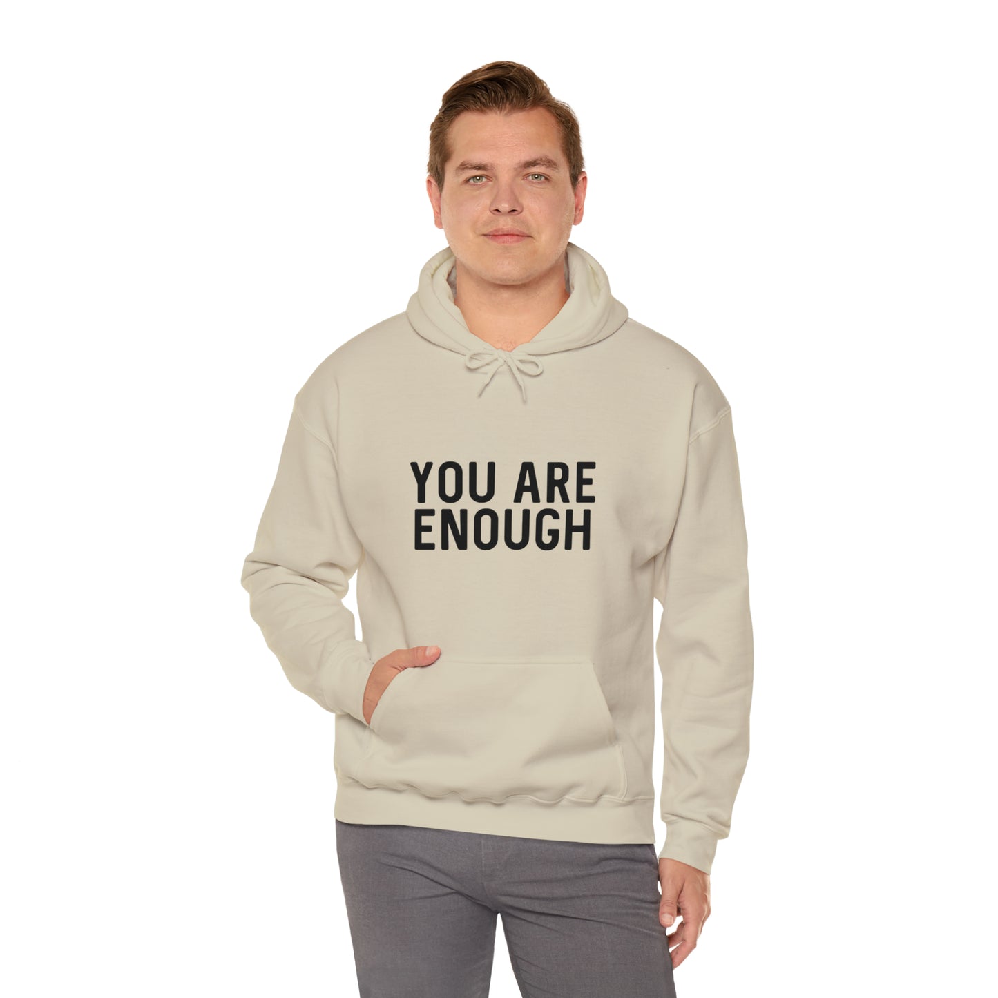 You are enough hoodie motivational sweater yogawear best friend gift mental health gift Teach hoodie, Teacher mode Hoodie Christmas Sweater,