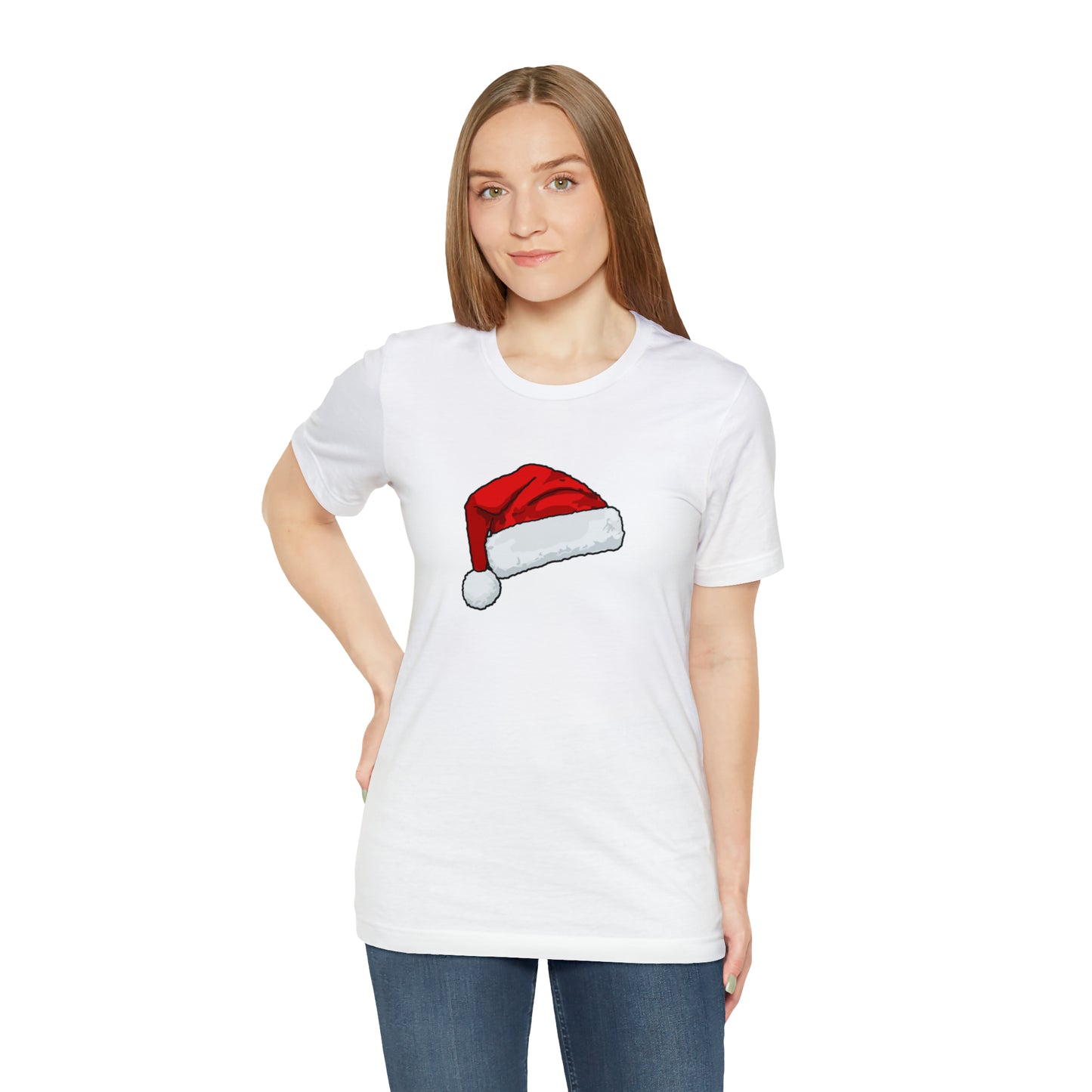 Matching Family Christmas Shirts, Santa claus Hat family tshirts Family Christmas Shirt, Matching Xmas Tees Custom Christmas T shirt photos