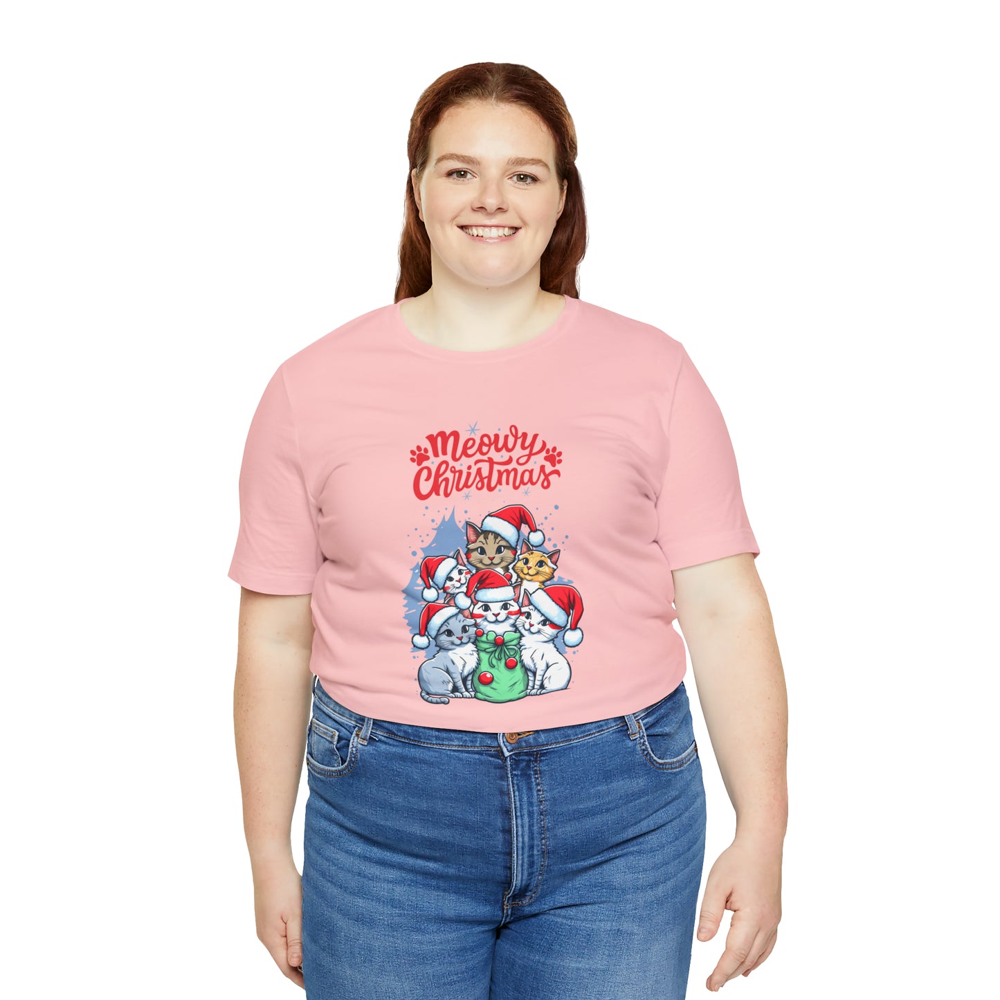 Cute Cat Christmas shirt funny dog Christmas tee Matching Family Christmas Shirt Family Christmas Shirt Matching Xmas Tees Custom