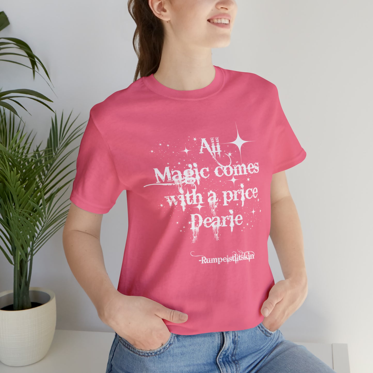 Once upon a time Tshirt, Gift for her, Gift for him, Festival shirt, Unisex Jersey Short Sleeve Tee