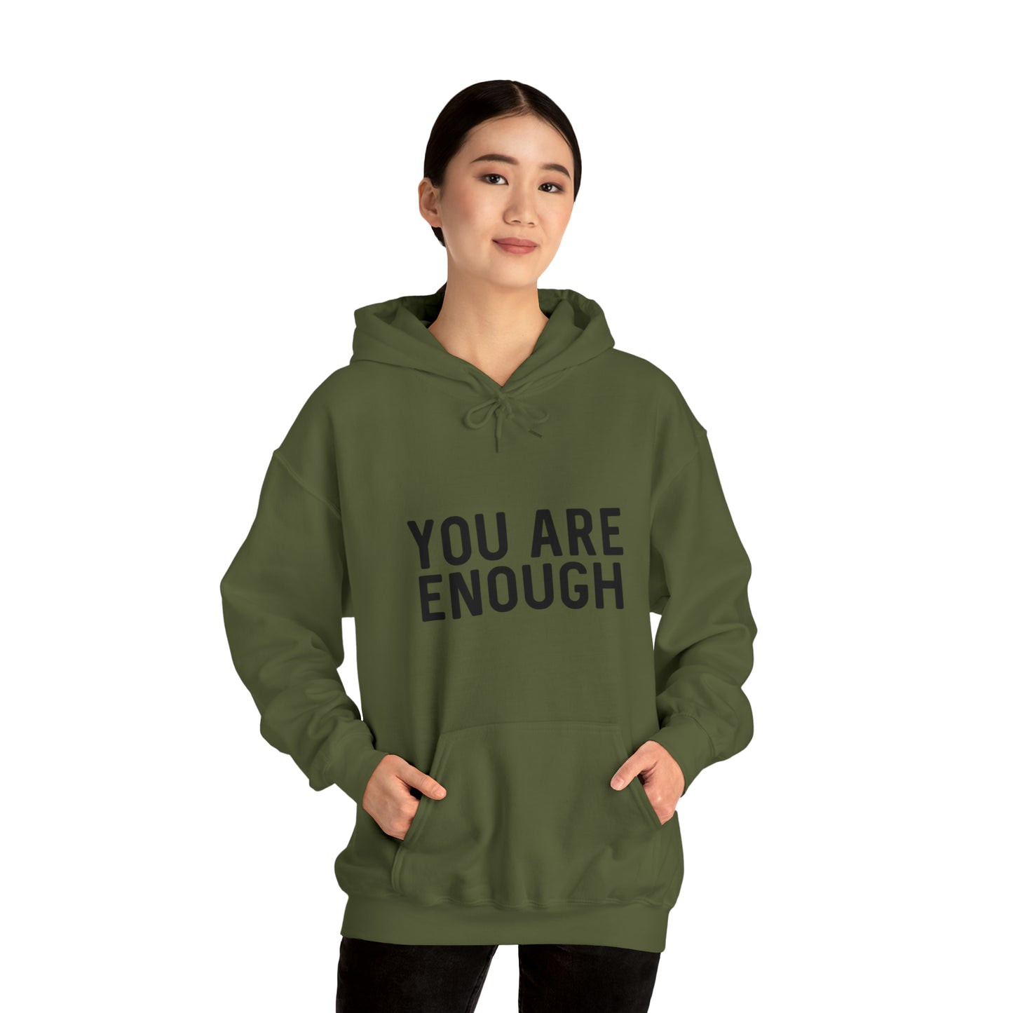 You are enough hoodie motivational sweater yogawear best friend gift mental health gift Teach hoodie, Teacher mode Hoodie Christmas Sweater,