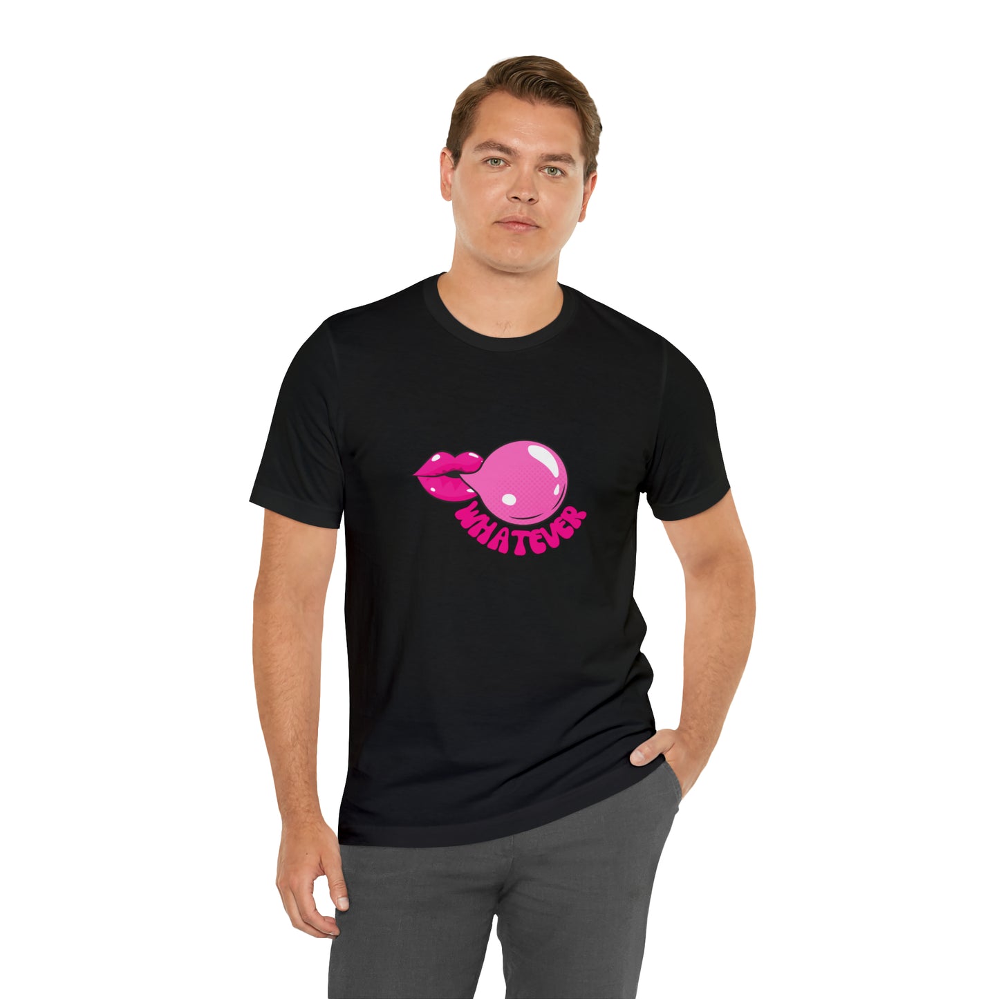 Whatever bubblegum T-Shirt Aesthetic Shirt Trendy Shirt Shirt With Words On Back Positive Gift for him Gift for her boho shirt hippie soul