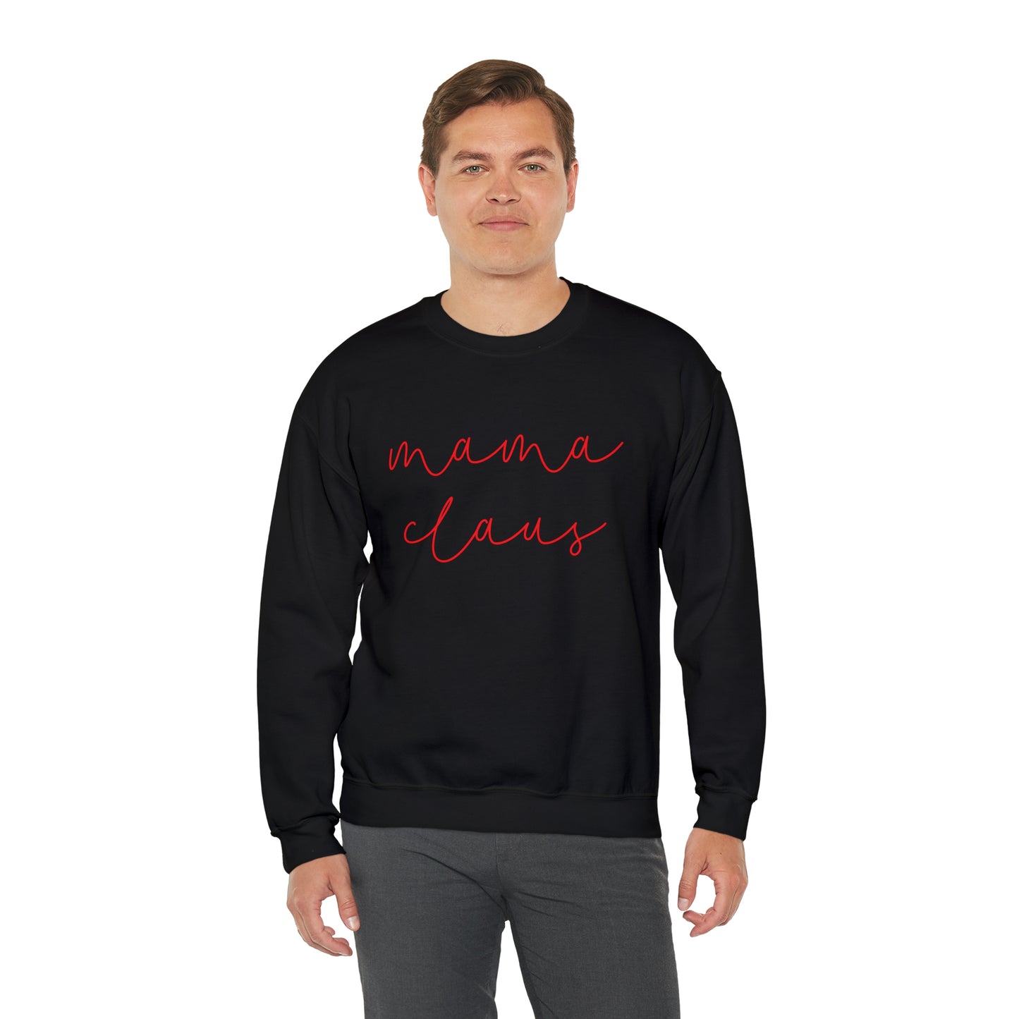 Mama claus sweater Festive AF sweater Merry Bright Christmas sweatshirt gift for her for Women Christmas Sweater,Holiday Christmas gift