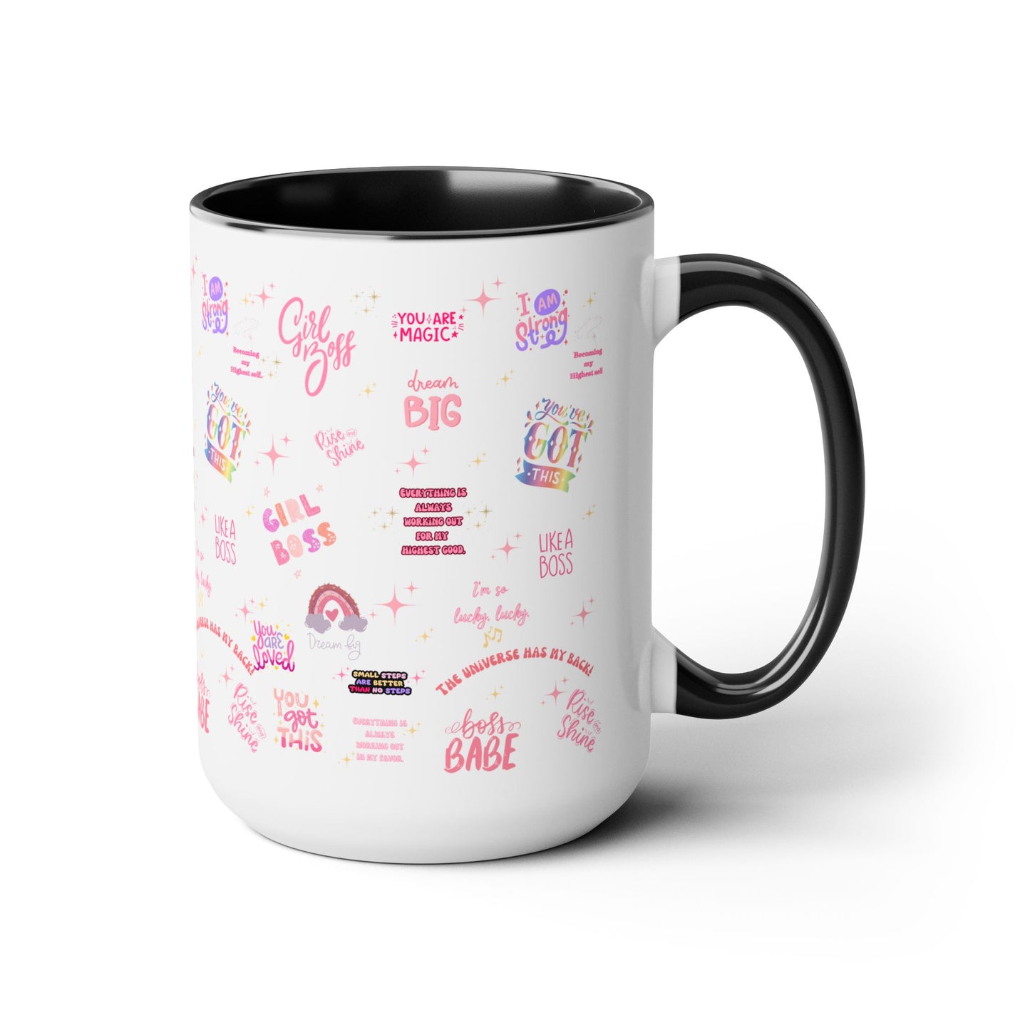 Girl Boss Positive affirmations Coffee Mug boss babe mug birthday gift girlfriend gift boss mug gift for her Mugs tea Christmas gift 15oz