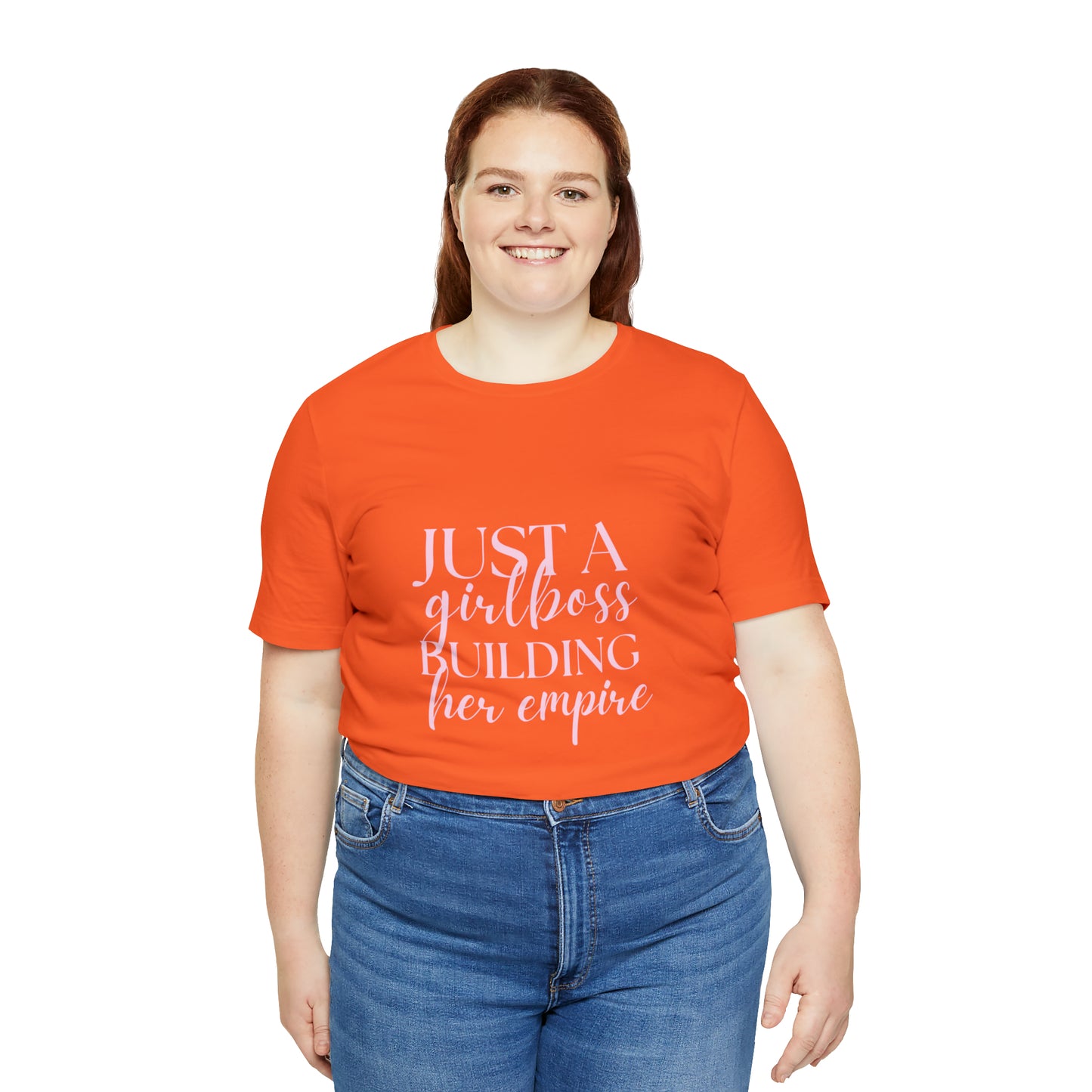 Girlboss shirt, Just a girlboss building her empire tee, Bossbabe sweater, entrepreneur Unisex shirt, vacation shirt, best friend